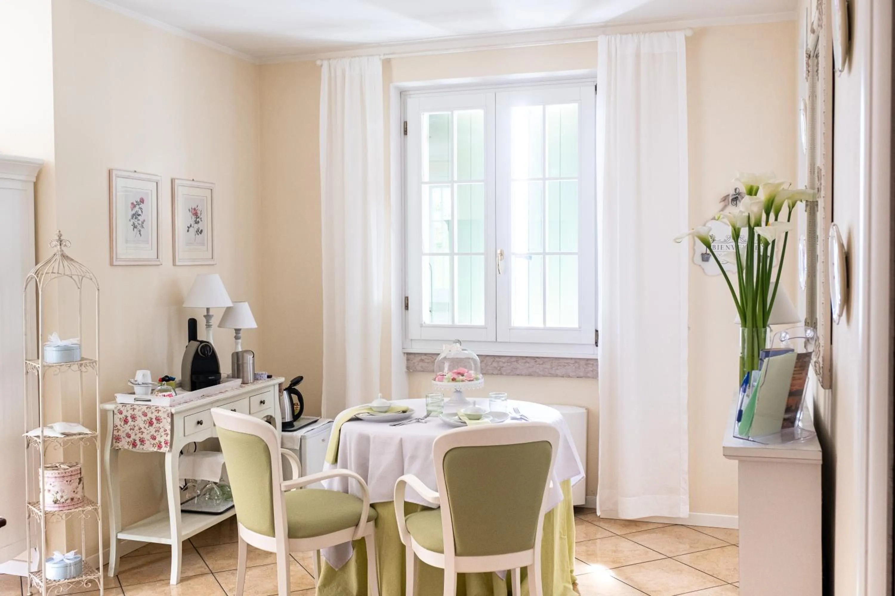 Seating area in Le Gemme Suite B&B