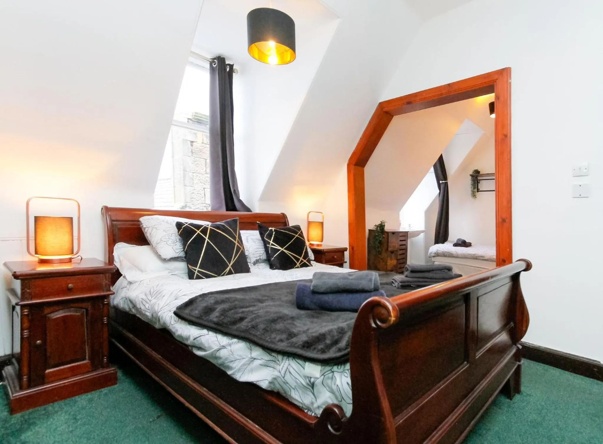 Bed in Carlton Hotel