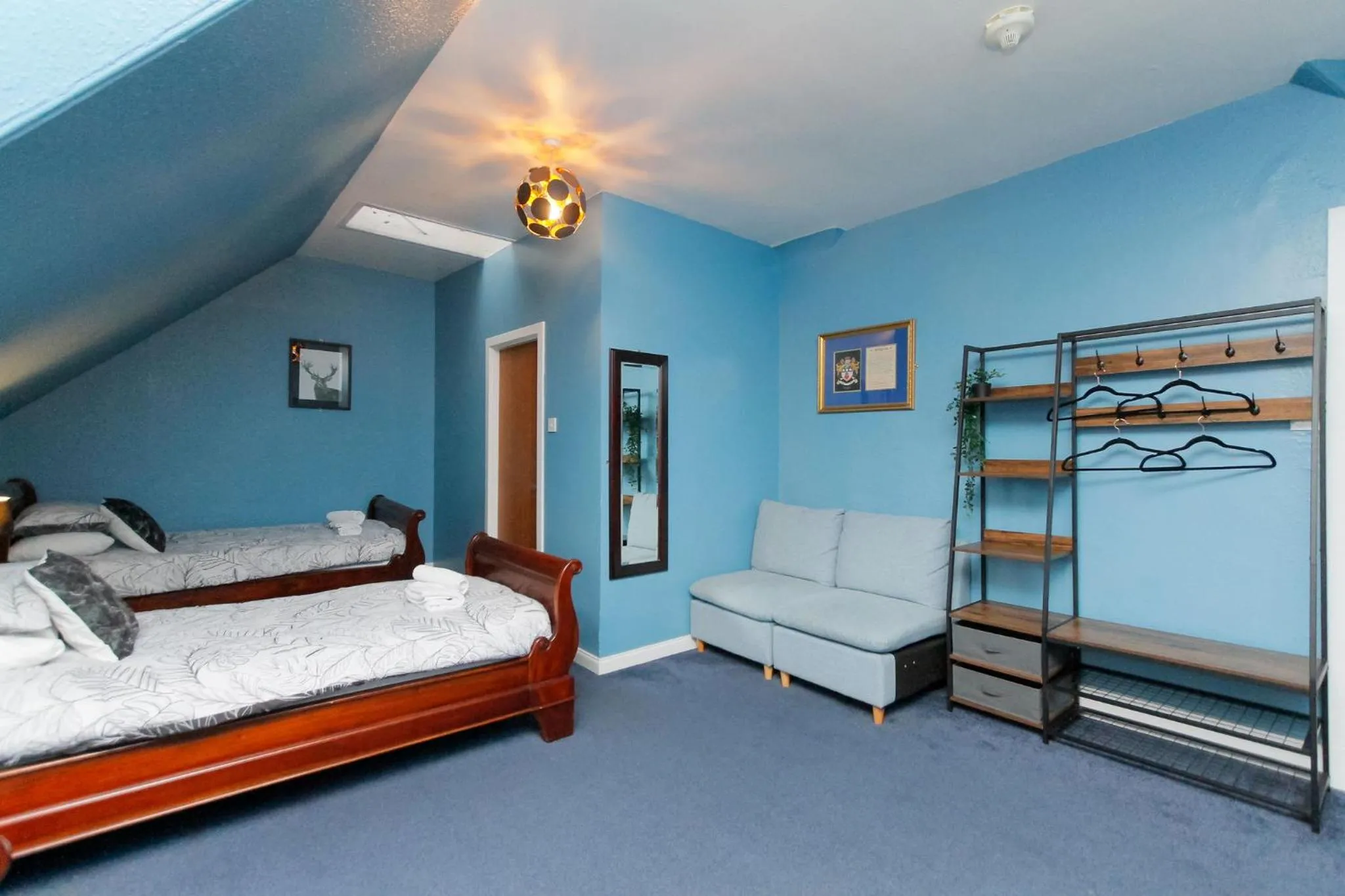 Bed in Carlton Hotel