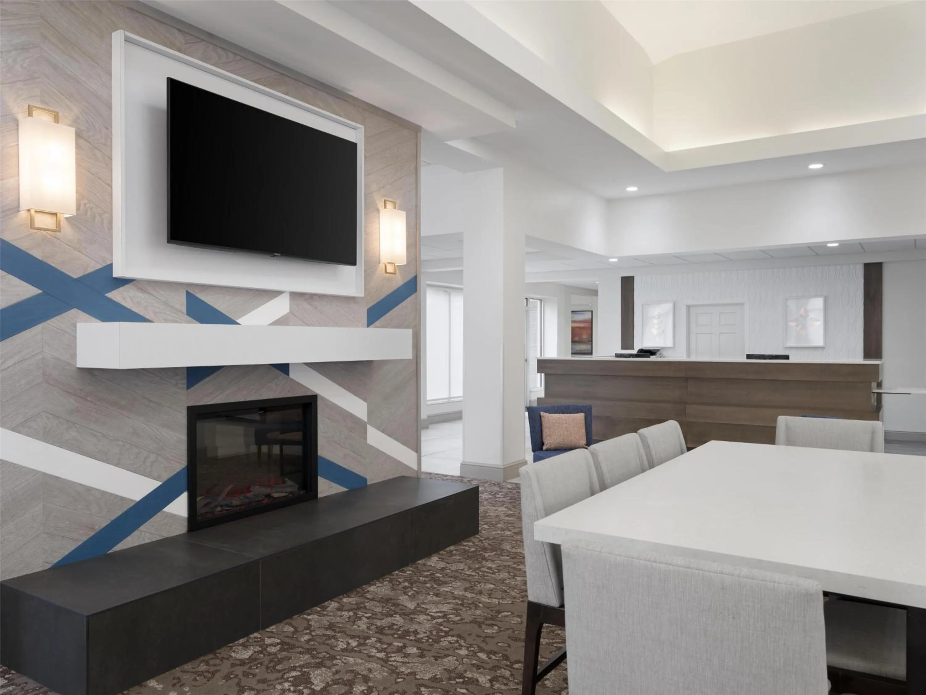 Lobby or reception in Hilton Garden Inn Indianapolis Northeast/Fishers