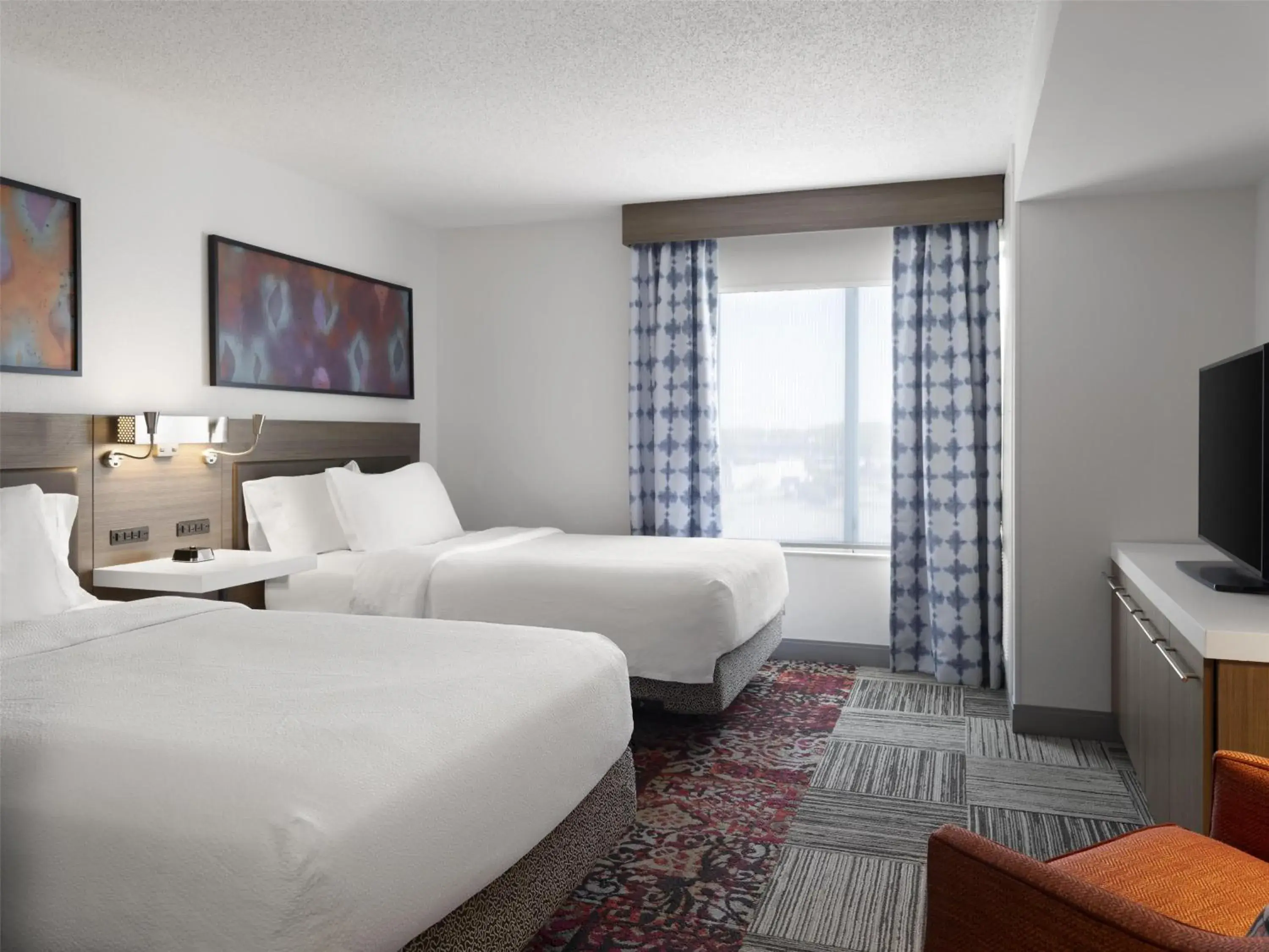 Queen Room with Two Queen Beds in Hilton Garden Inn Indianapolis Northeast/Fishers Queen Room with Two Queen Beds in Hilton Garden Inn Indianapolis Northeast/Fishers