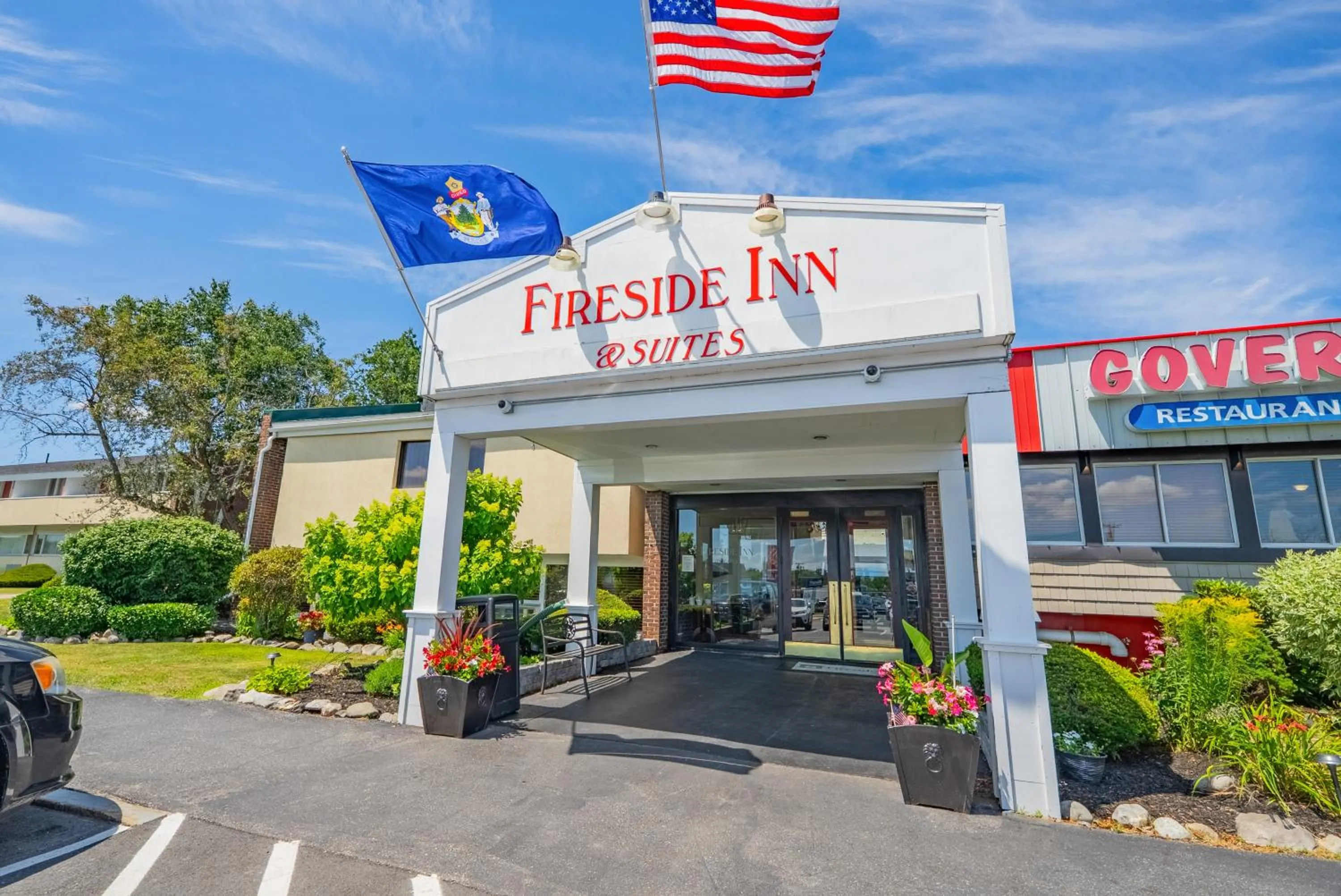 Facade/entrance in Fireside Inn & Suites Waterville