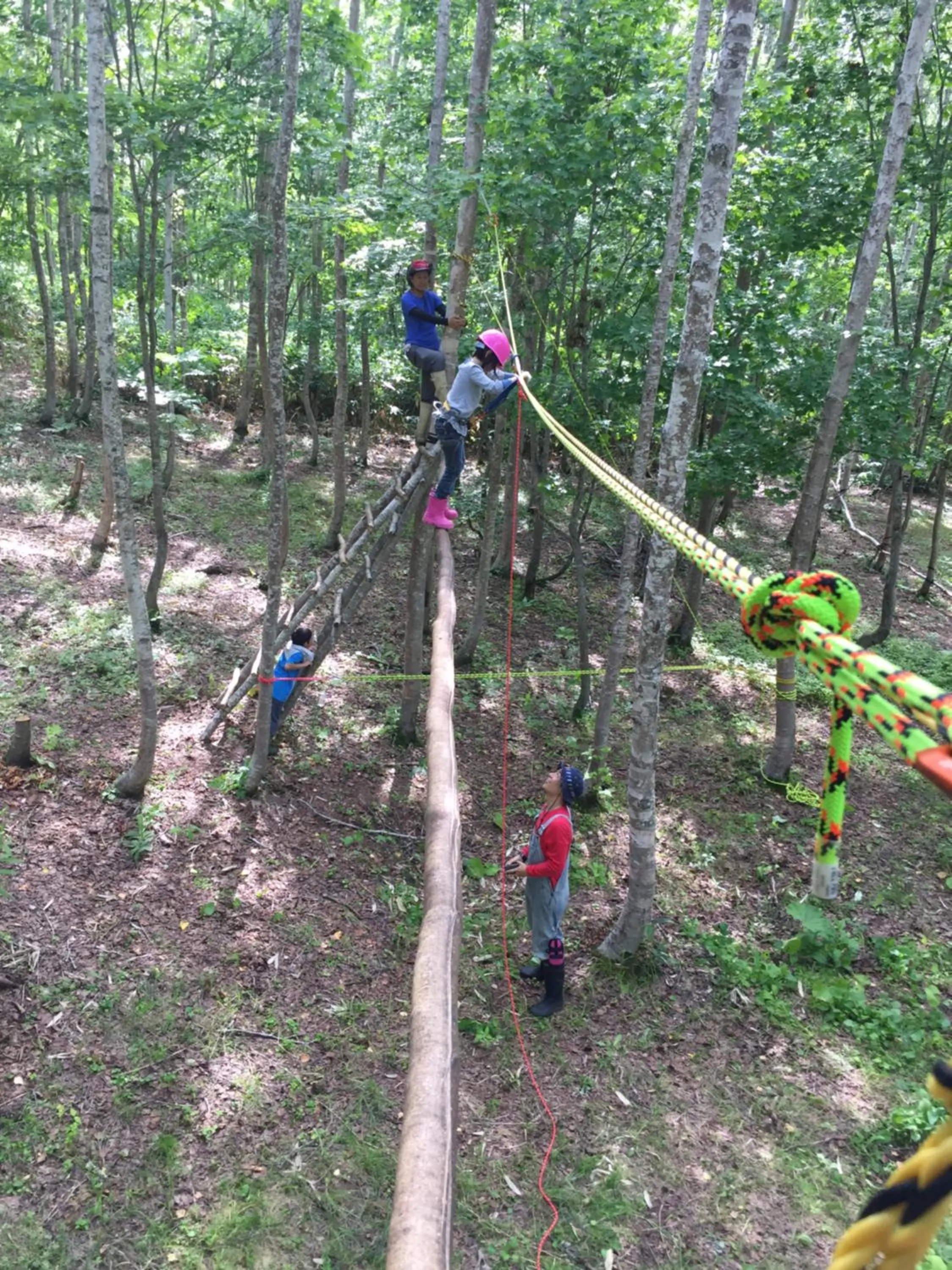 Hiking in Boken Kazoku