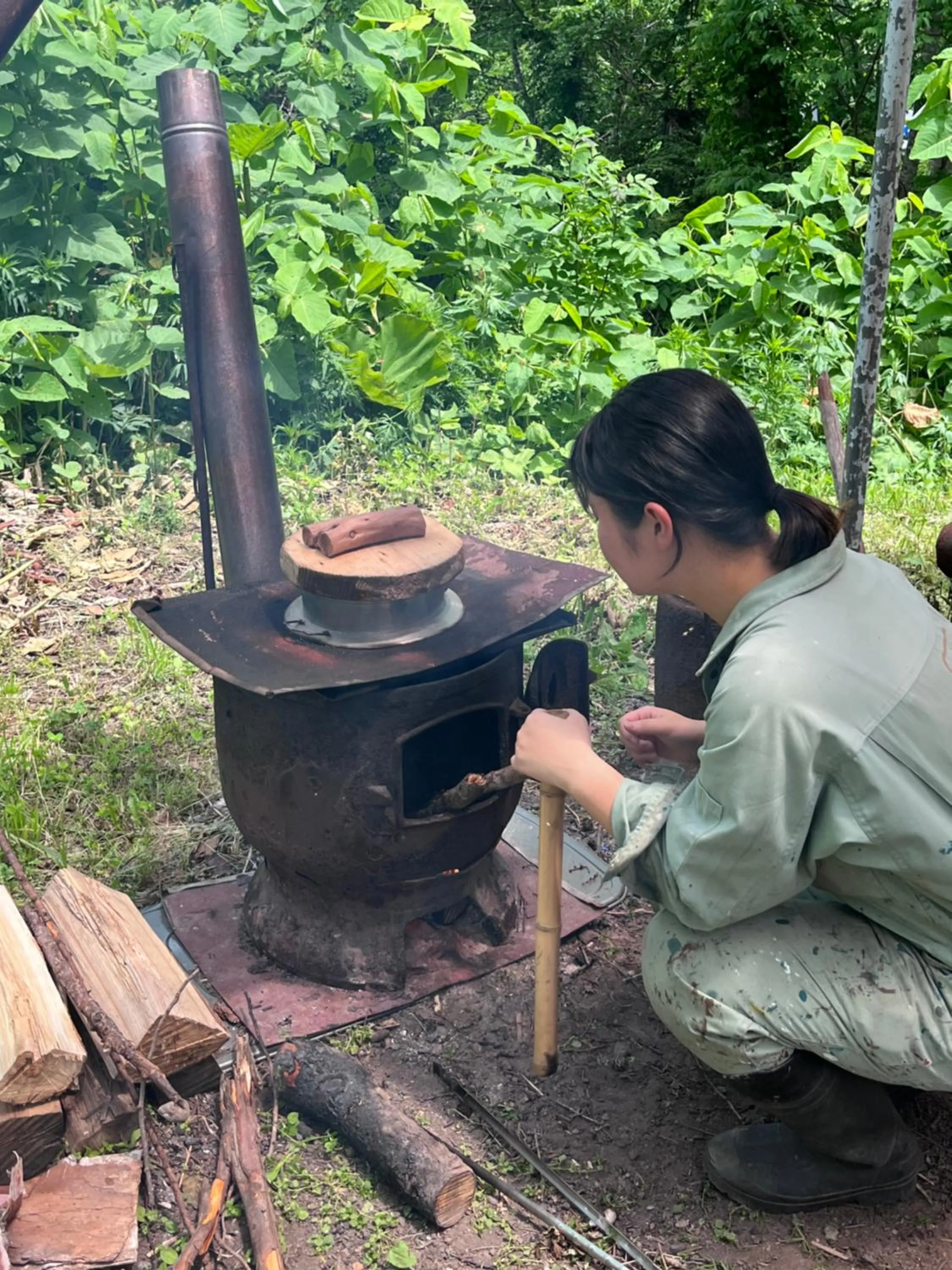 BBQ facilities in Boken Kazoku