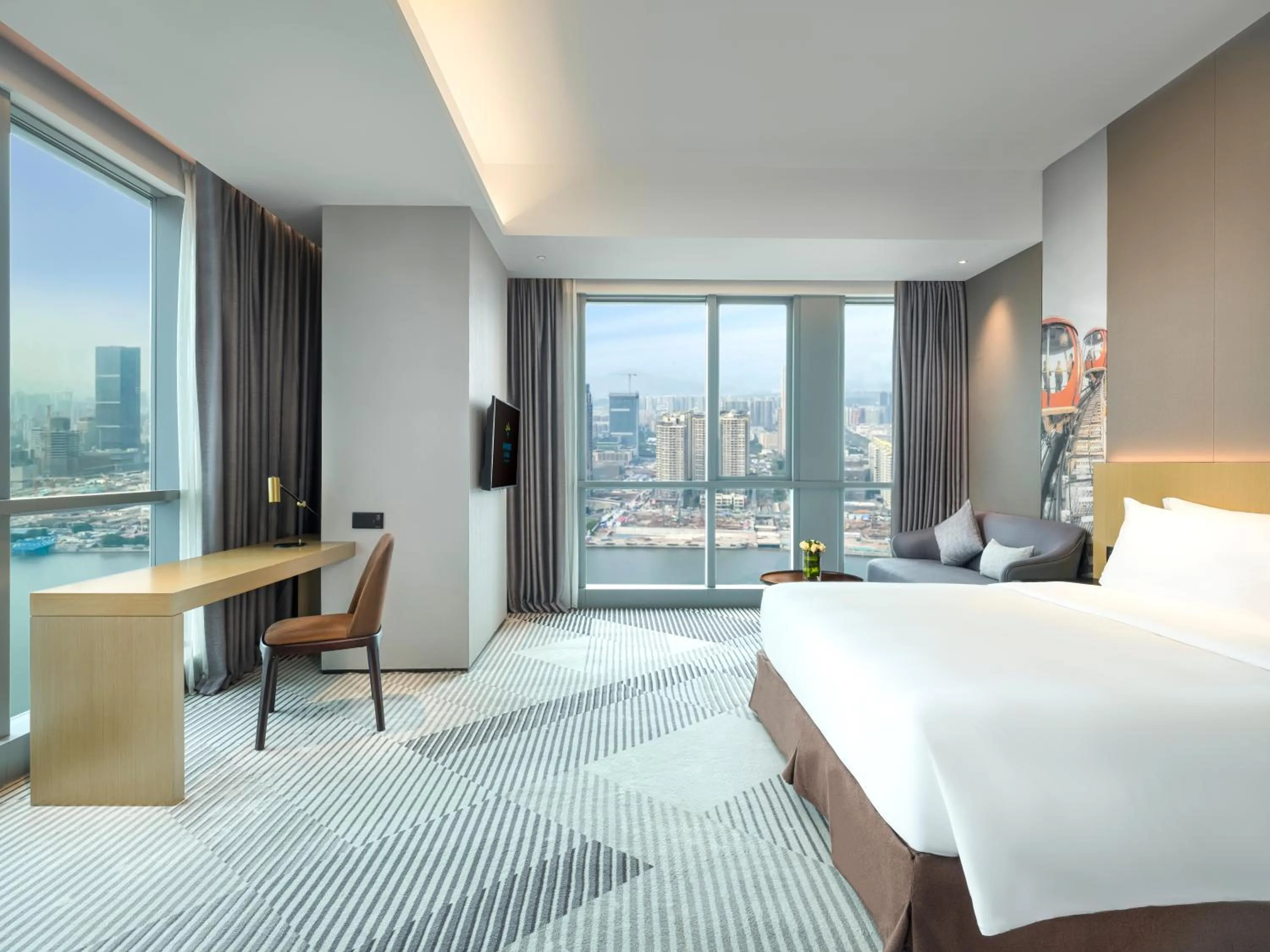 Photo of the whole room, Bed in La Yarda Hotel Guangzhou