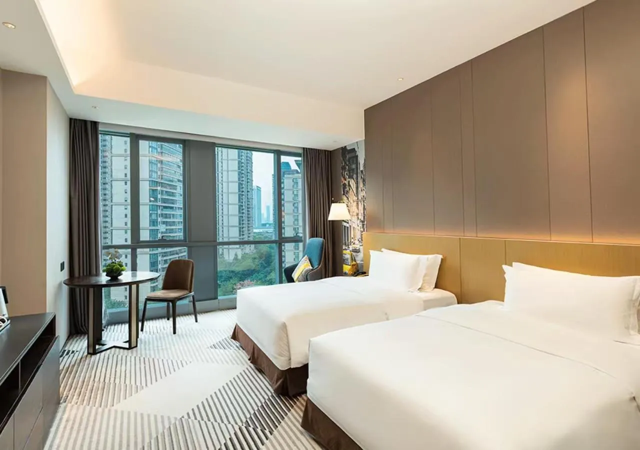 Photo of the whole room, Bed in La Yarda Hotel Guangzhou