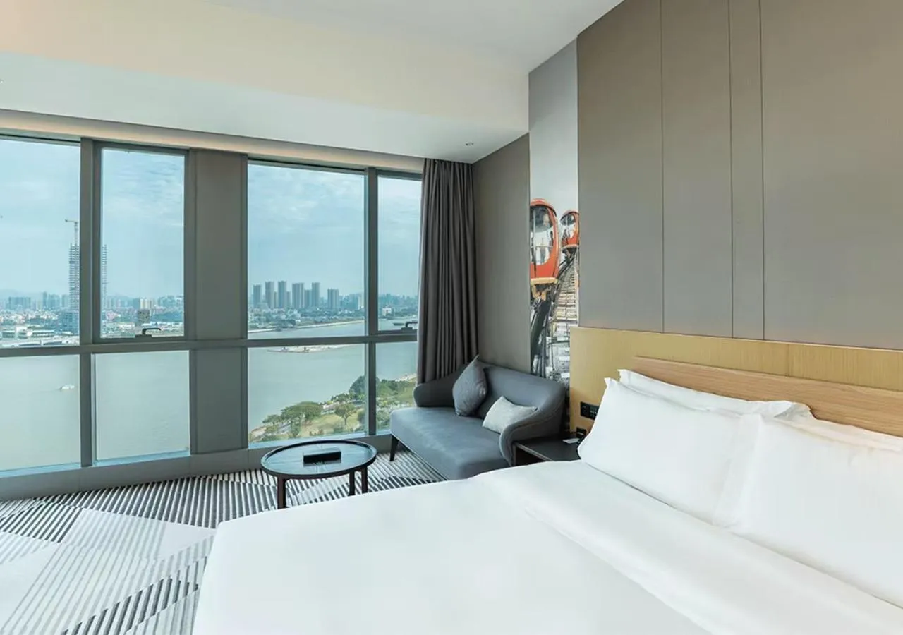 Natural landscape, Bed in La Yarda Hotel Guangzhou