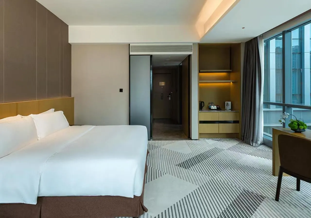 Photo of the whole room, Bed in La Yarda Hotel Guangzhou