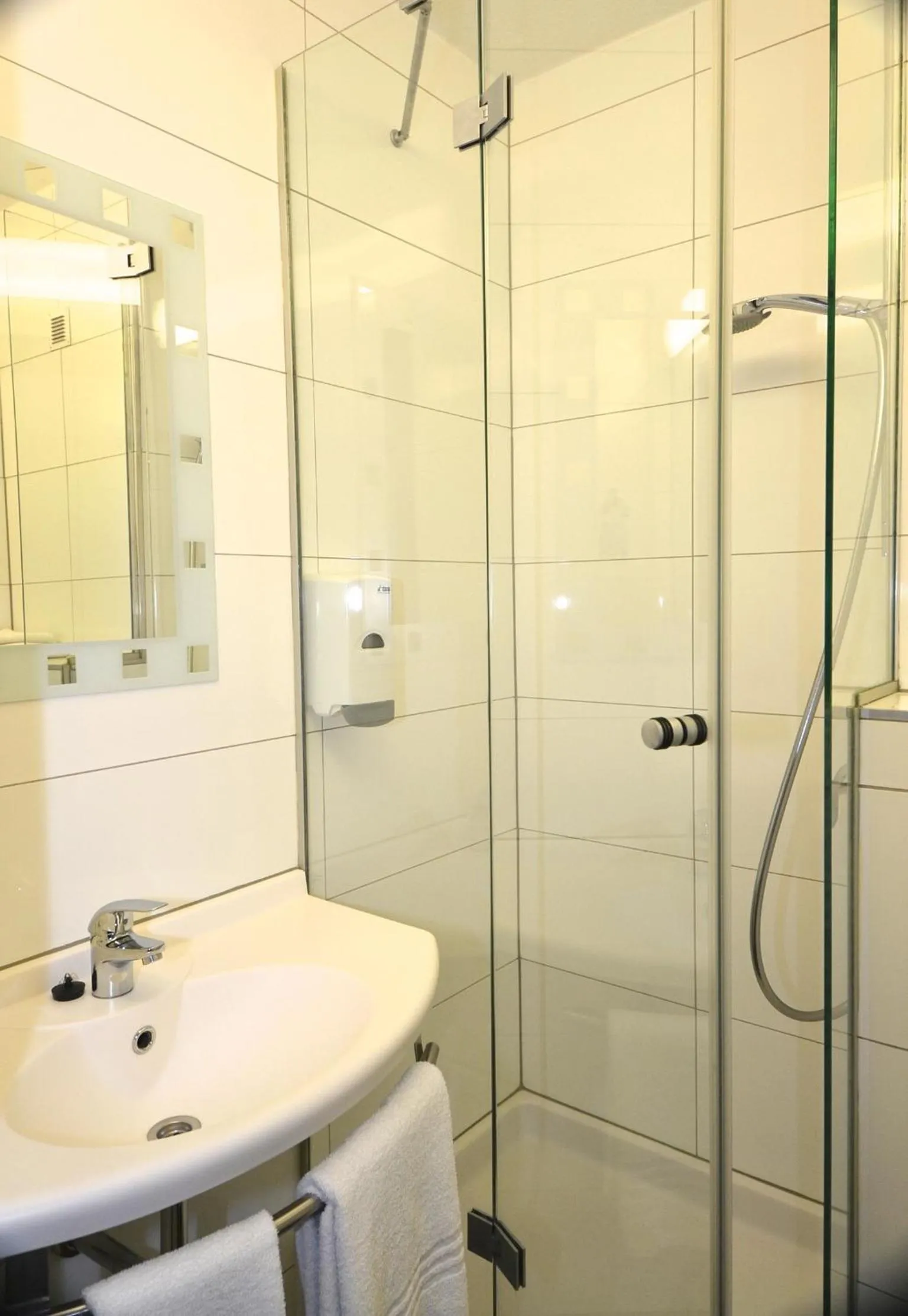 Bathroom in Ibis Styles La Louvière