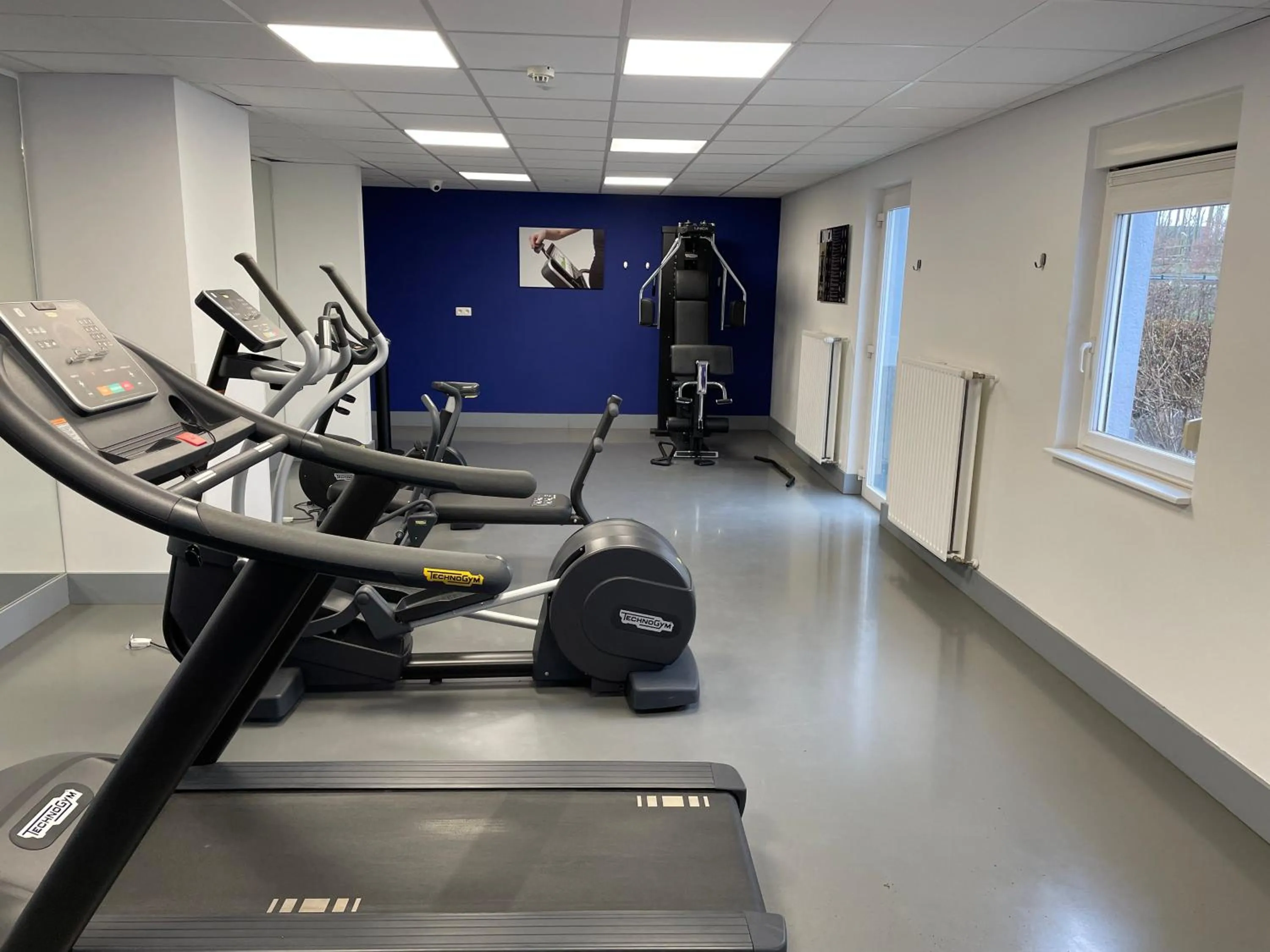 Fitness centre/facilities in Ibis Styles La Louvière