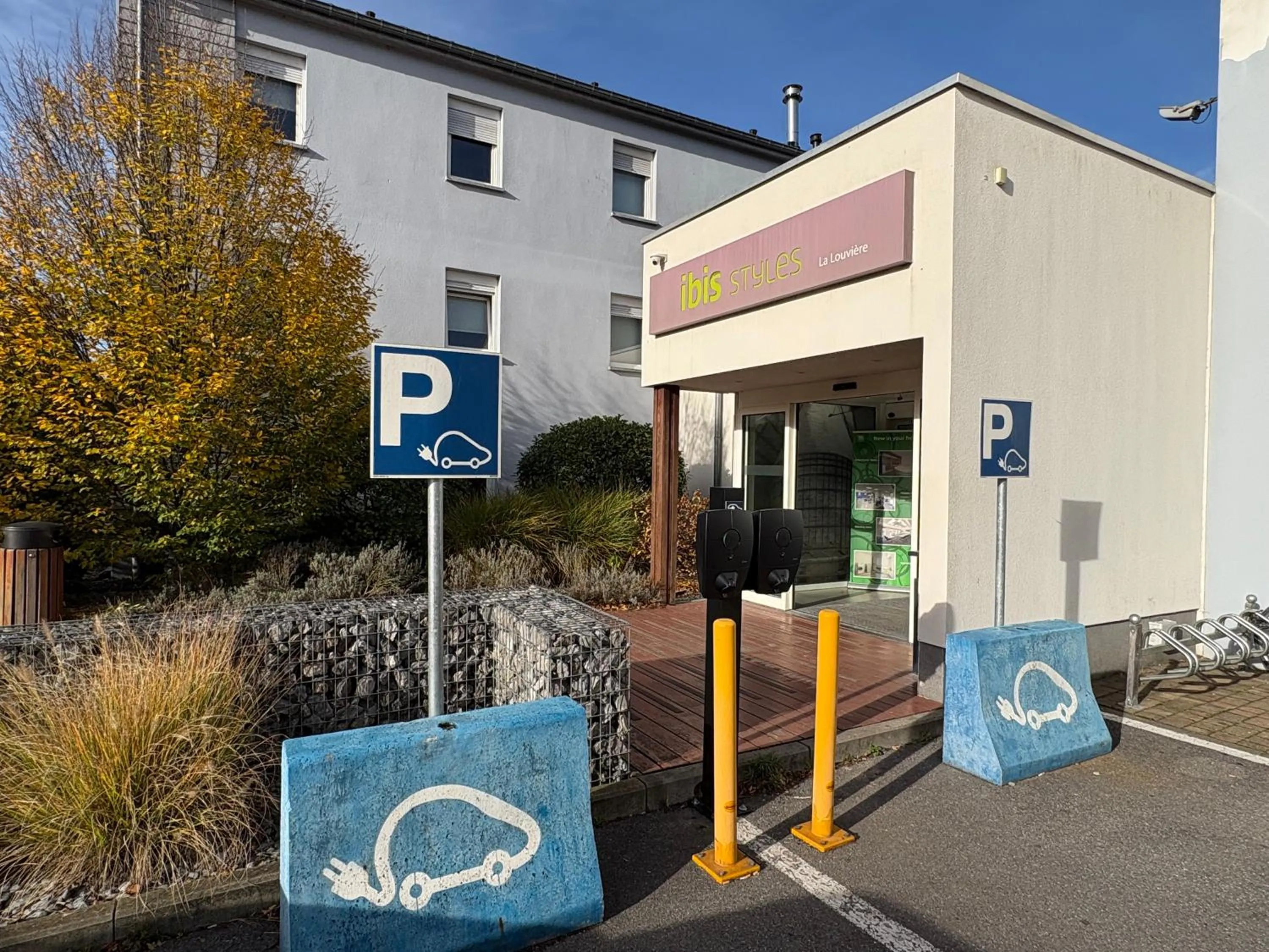 Parking in Ibis Styles La Louvière