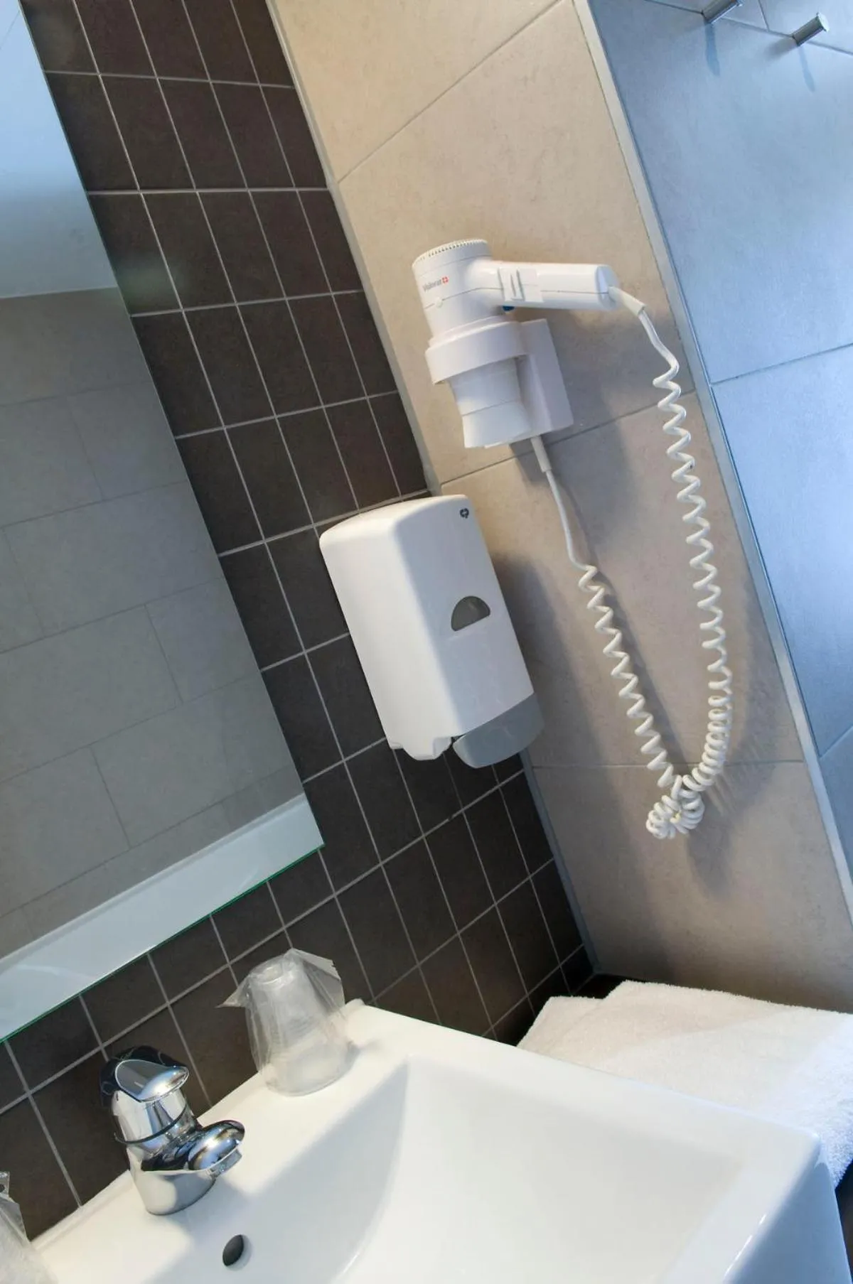 Bathroom in Ibis Styles La Louvière