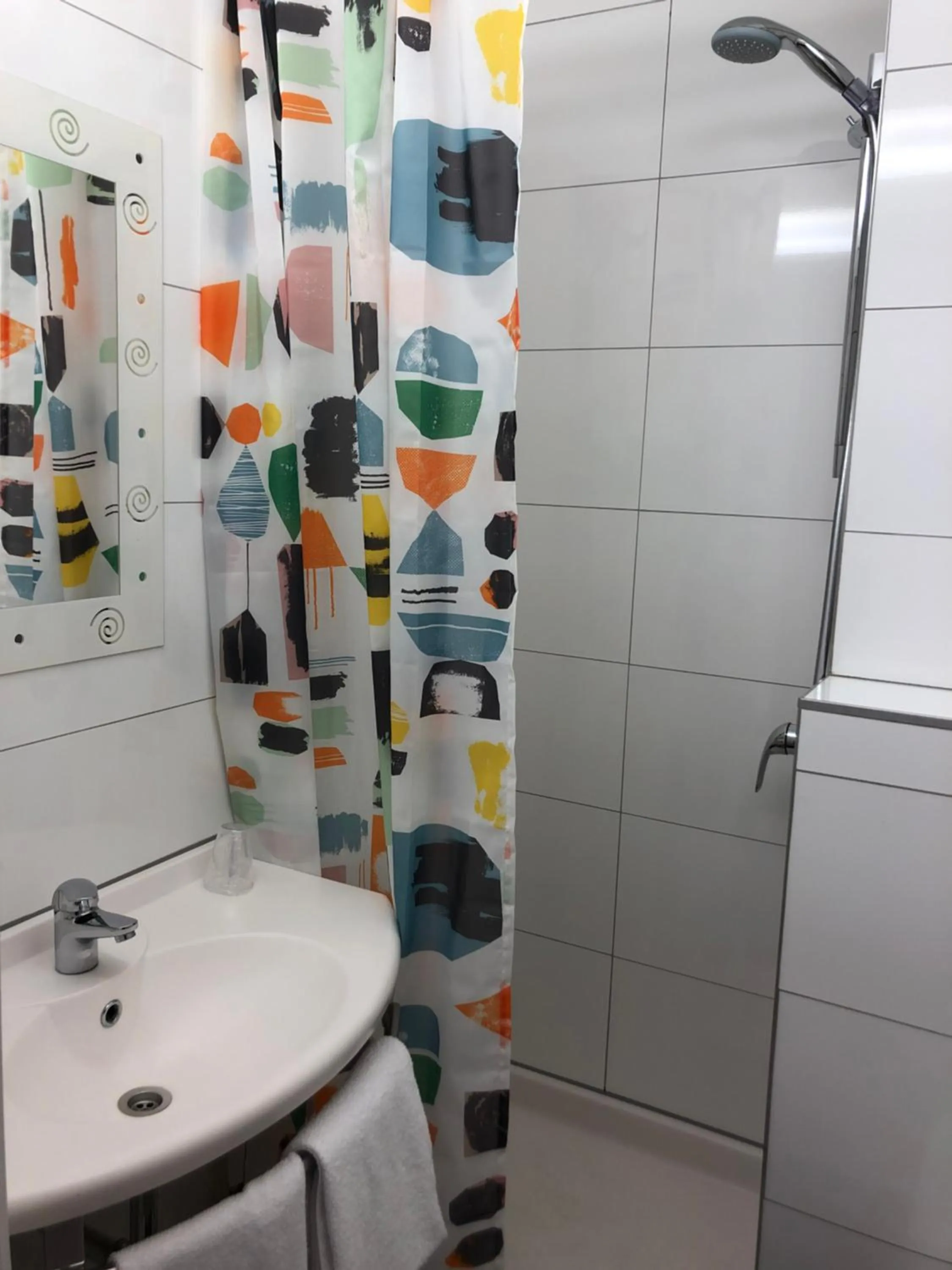 Bathroom in Ibis Styles La Louvière
