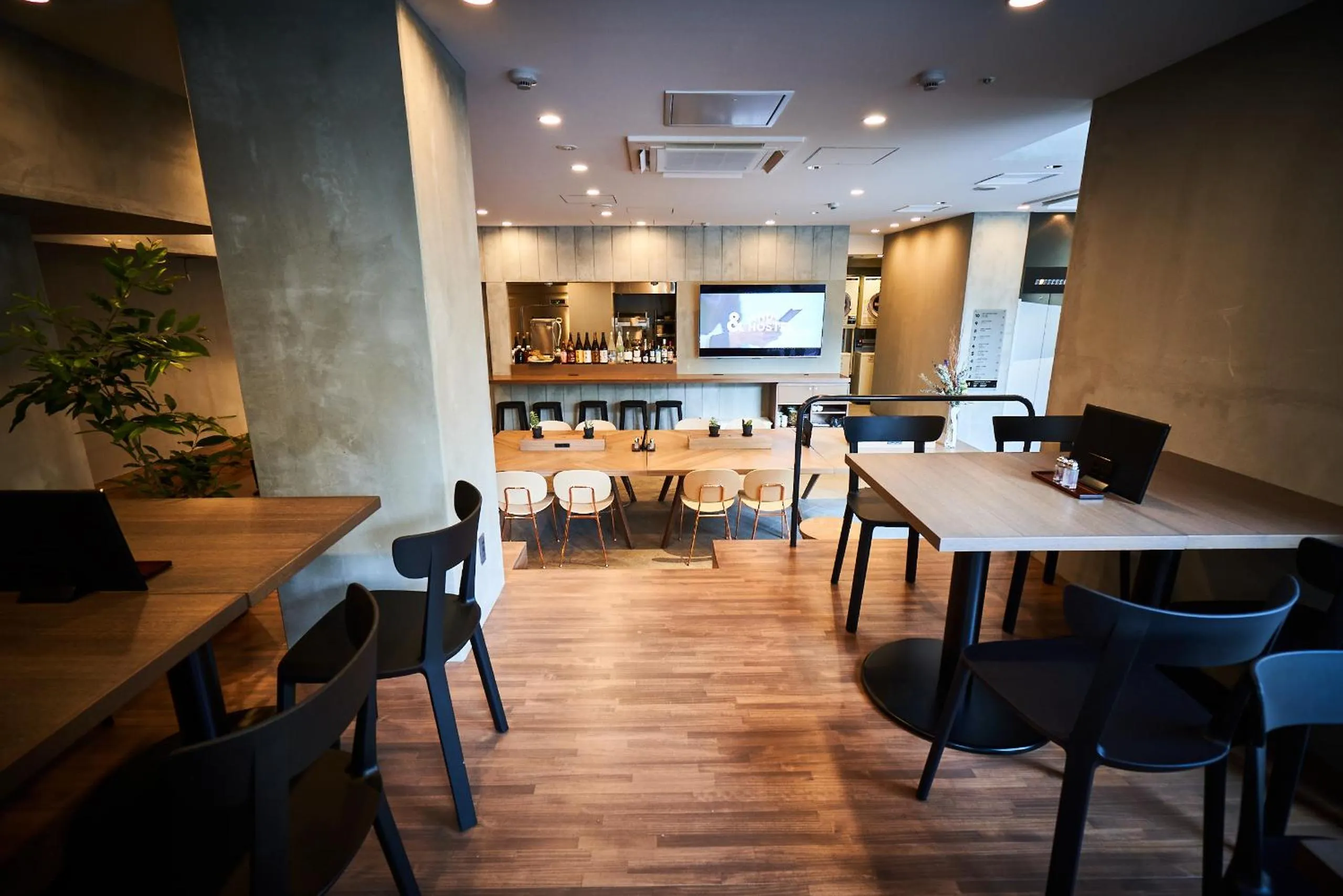 Communal lounge/ TV room in &AND HOSTEL HOMMACHI EAST