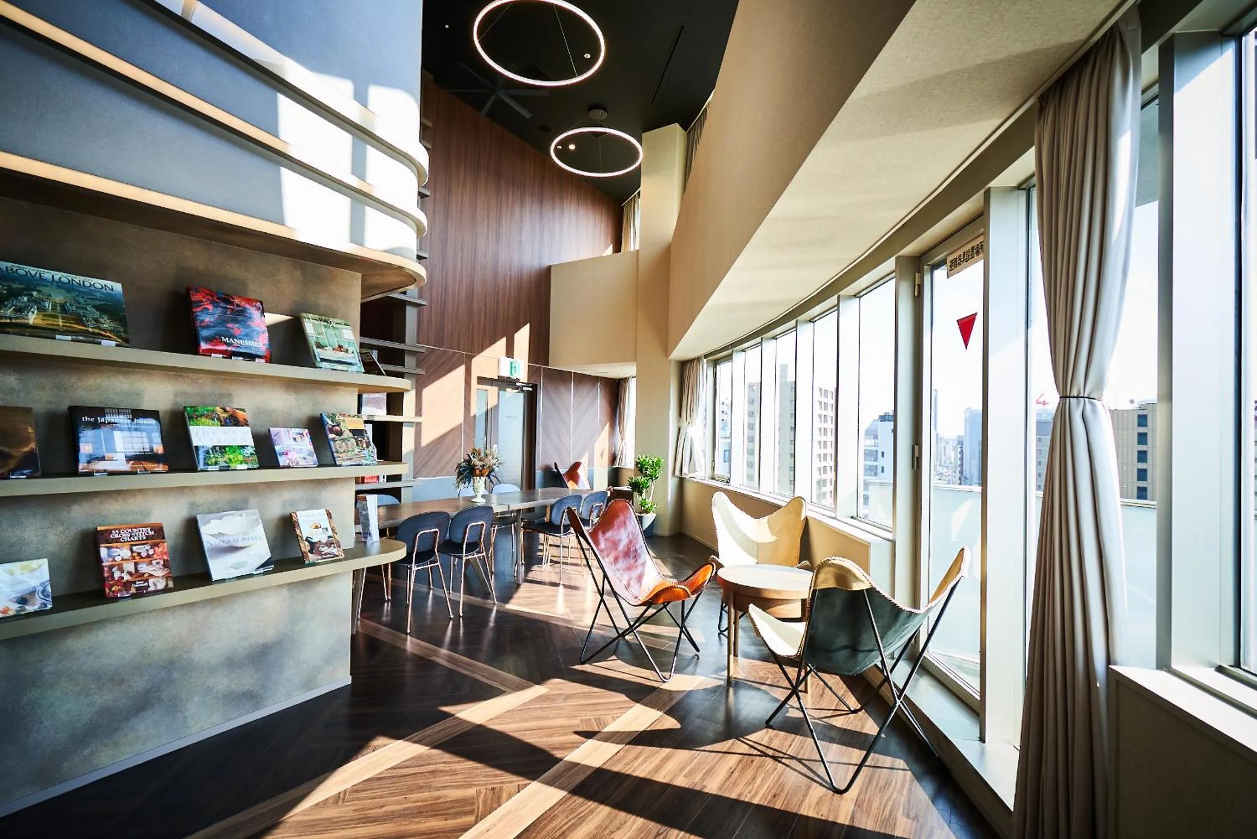 Communal lounge/ TV room in &AND HOSTEL HOMMACHI EAST