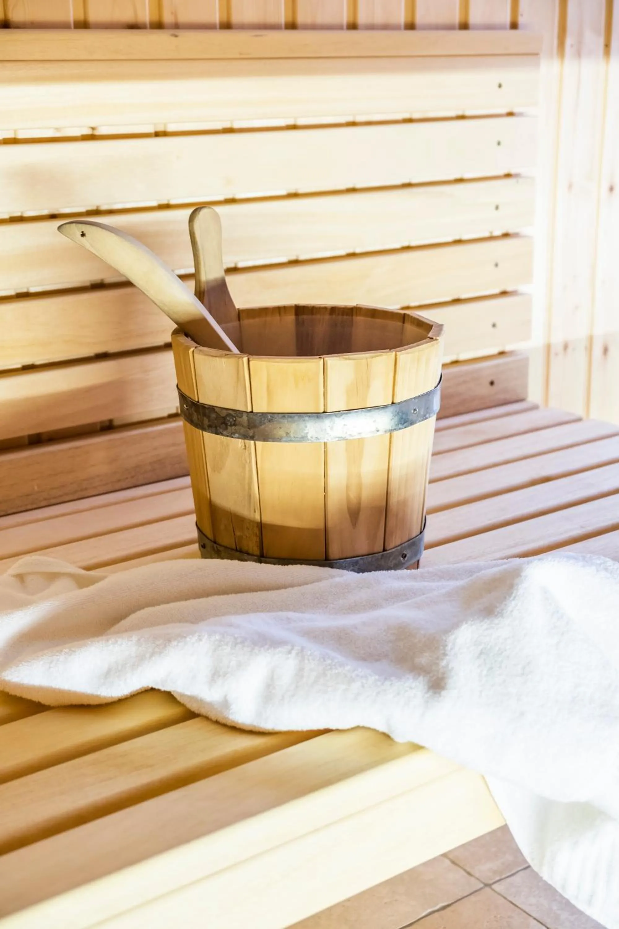 Sauna in Hotel, Restaurant, Café Pharisäerhof - Nordseeurlaub mit Hund