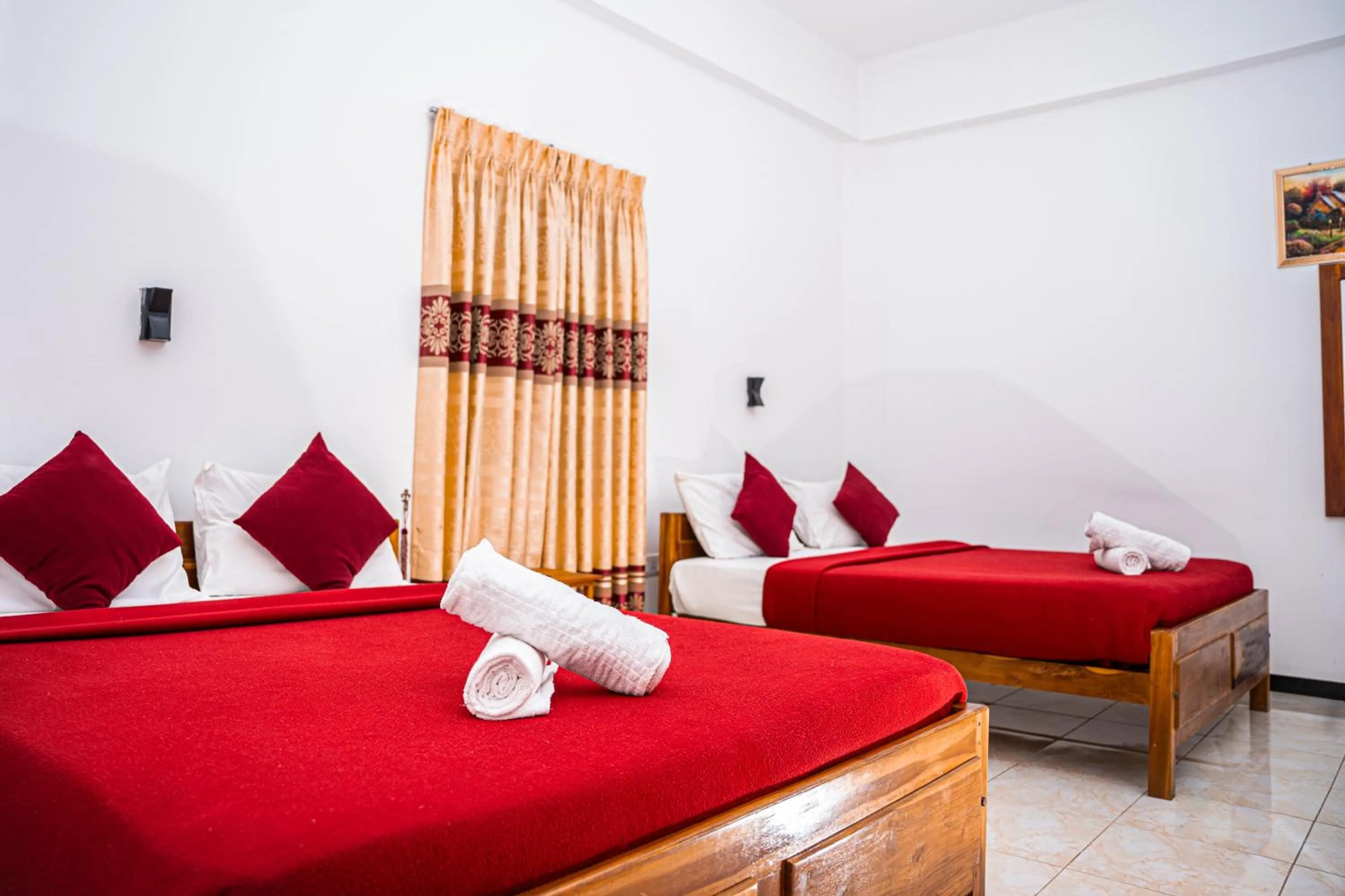 Bed in Theevanni Resort