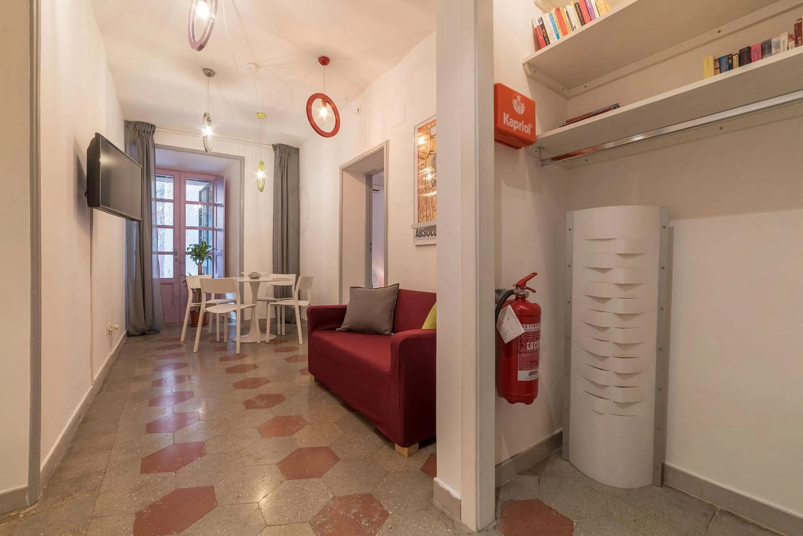 TV and multimedia in Qflat Colosseum Lovely Monti