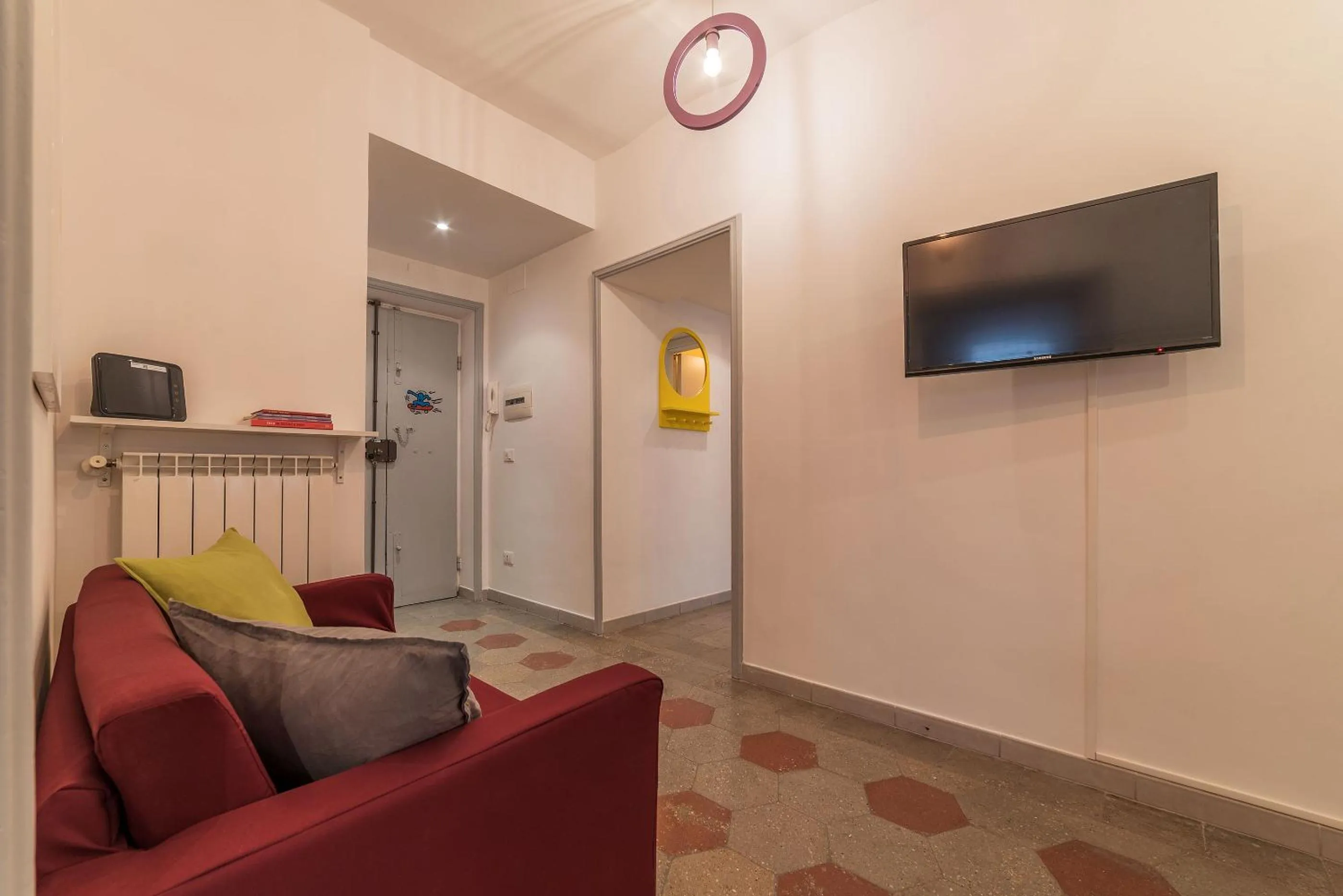 Living room in Qflat Colosseum Lovely Monti