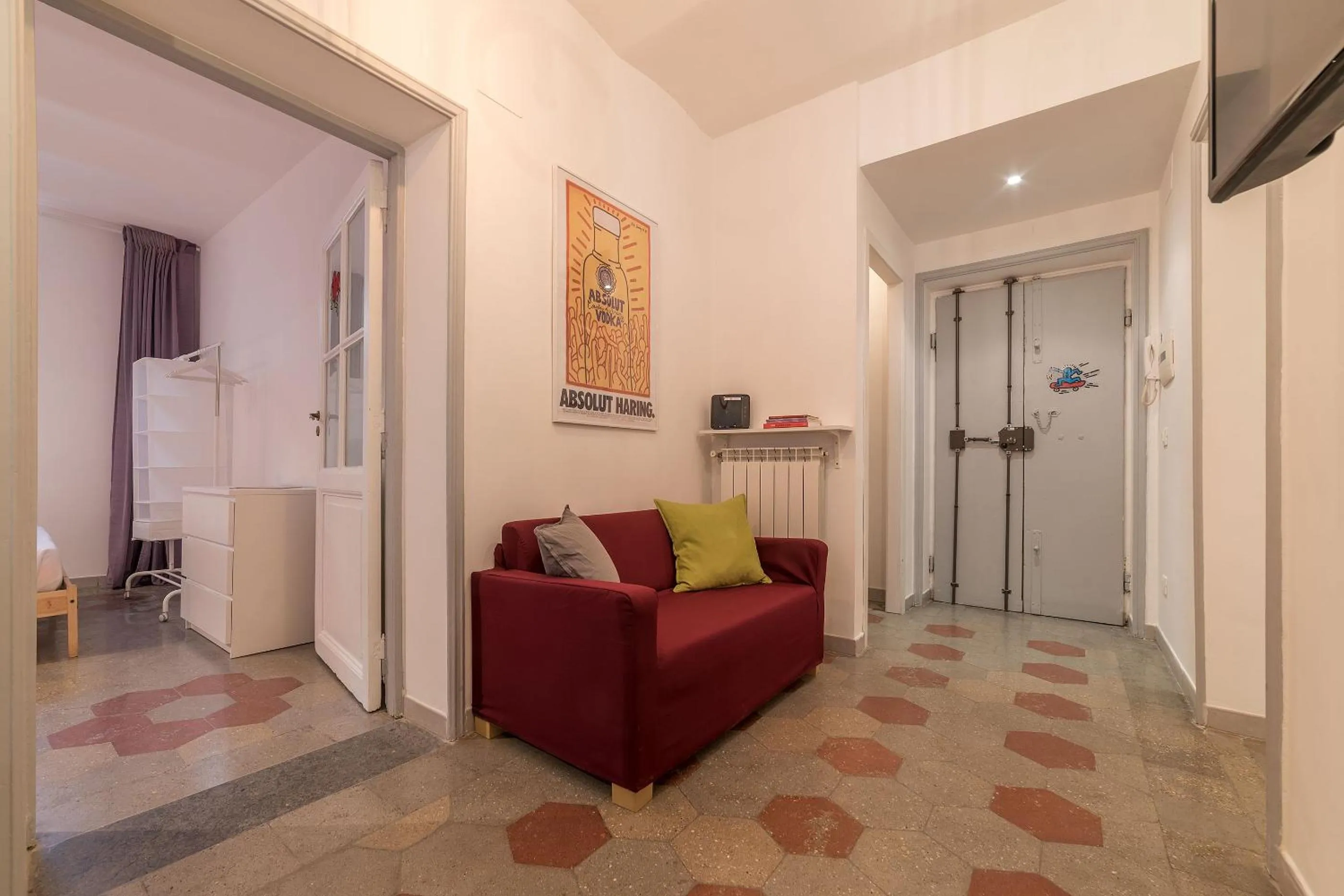 Living room in Qflat Colosseum Lovely Monti