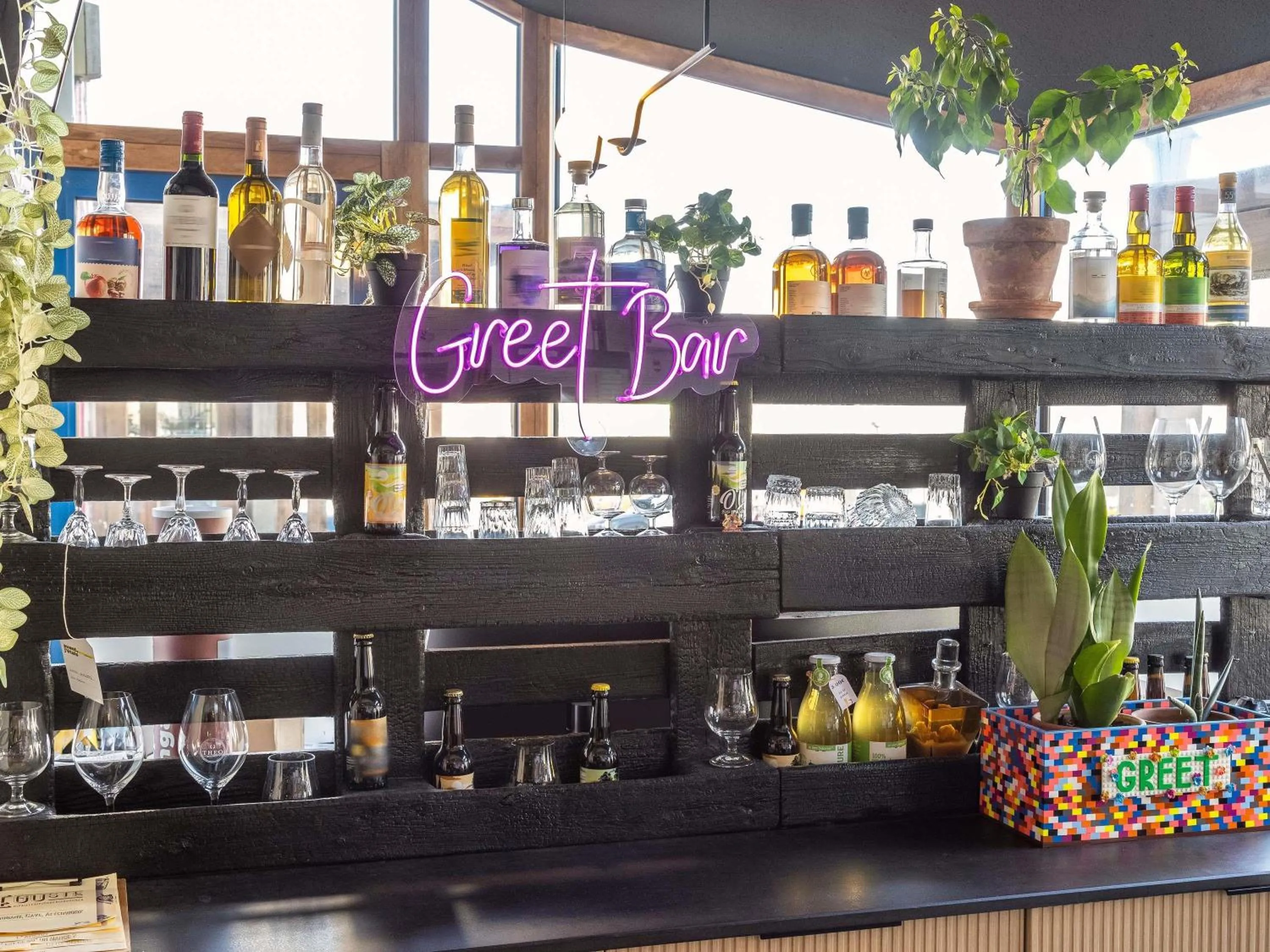 Lounge or bar in Greet Hotel Limoges Nord