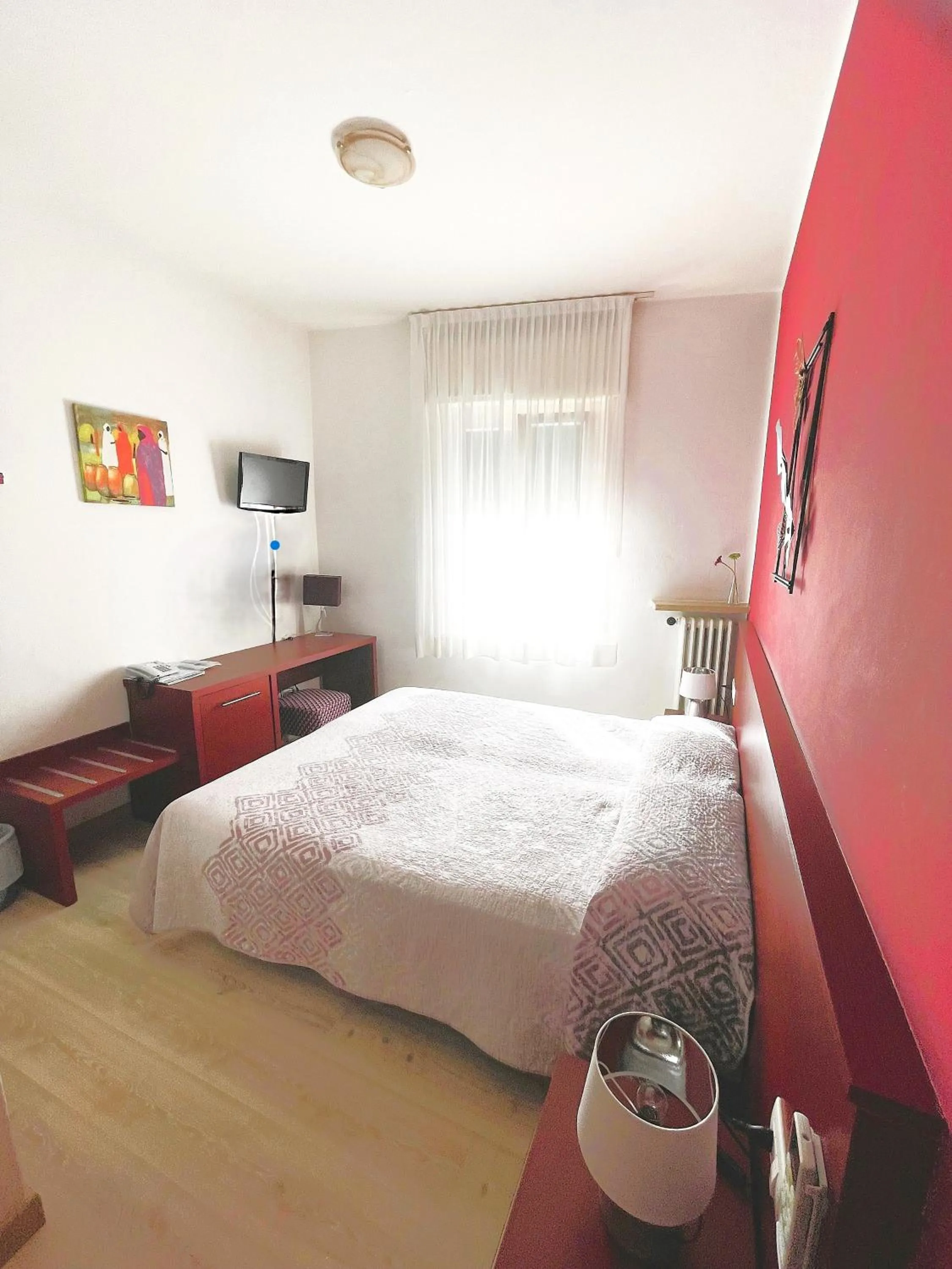 View (from property/room), Bed in Hotel Alpino