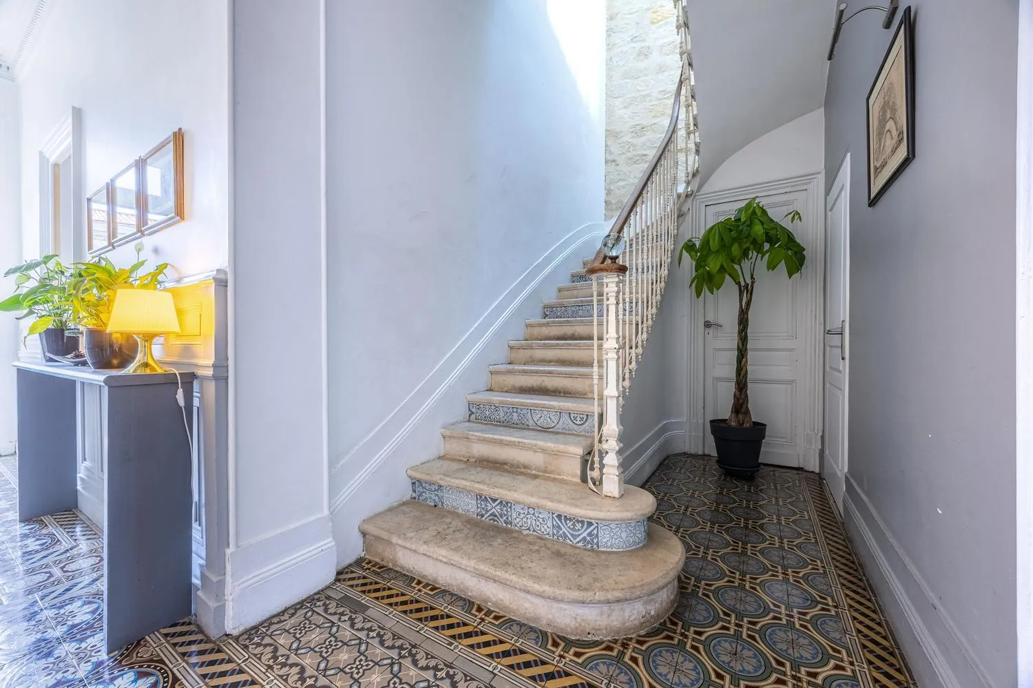 Decorative detail in B&B La Halte Montaigne