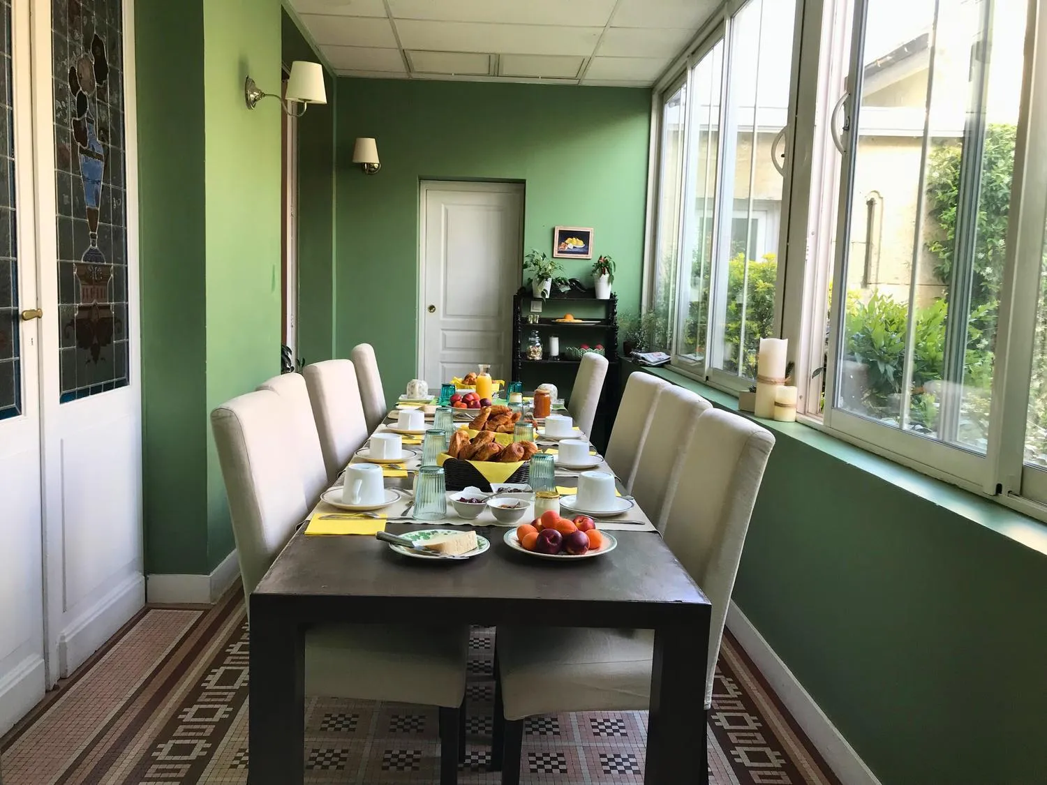 Breakfast in B&B La Halte Montaigne