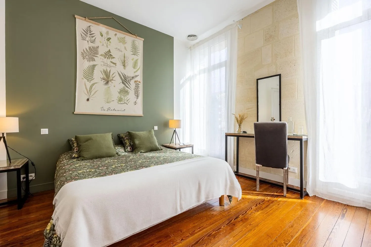 Bedroom, Bed in B&B La Halte Montaigne