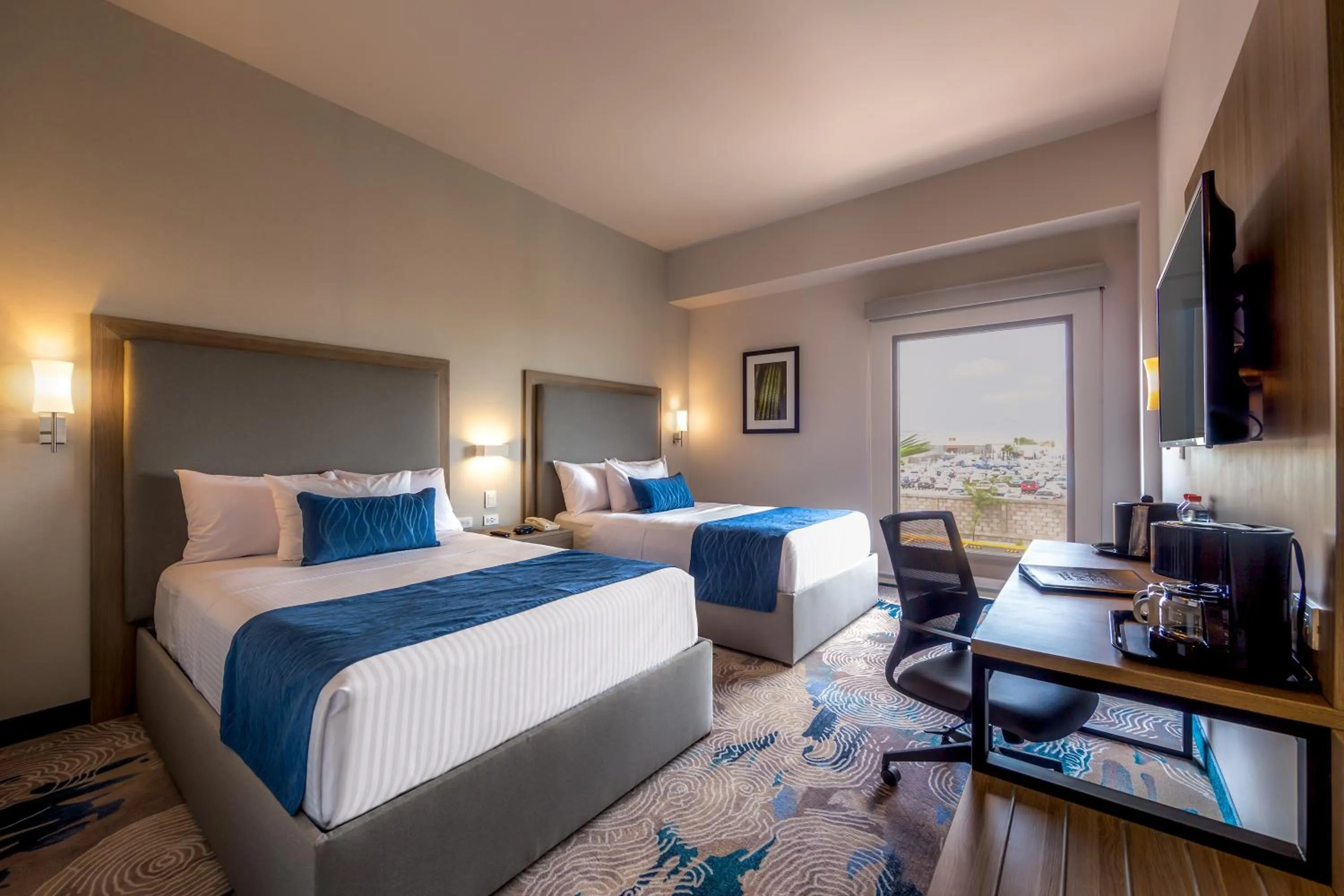 Bed in Comfort Inn Hermosillo Aeropuerto