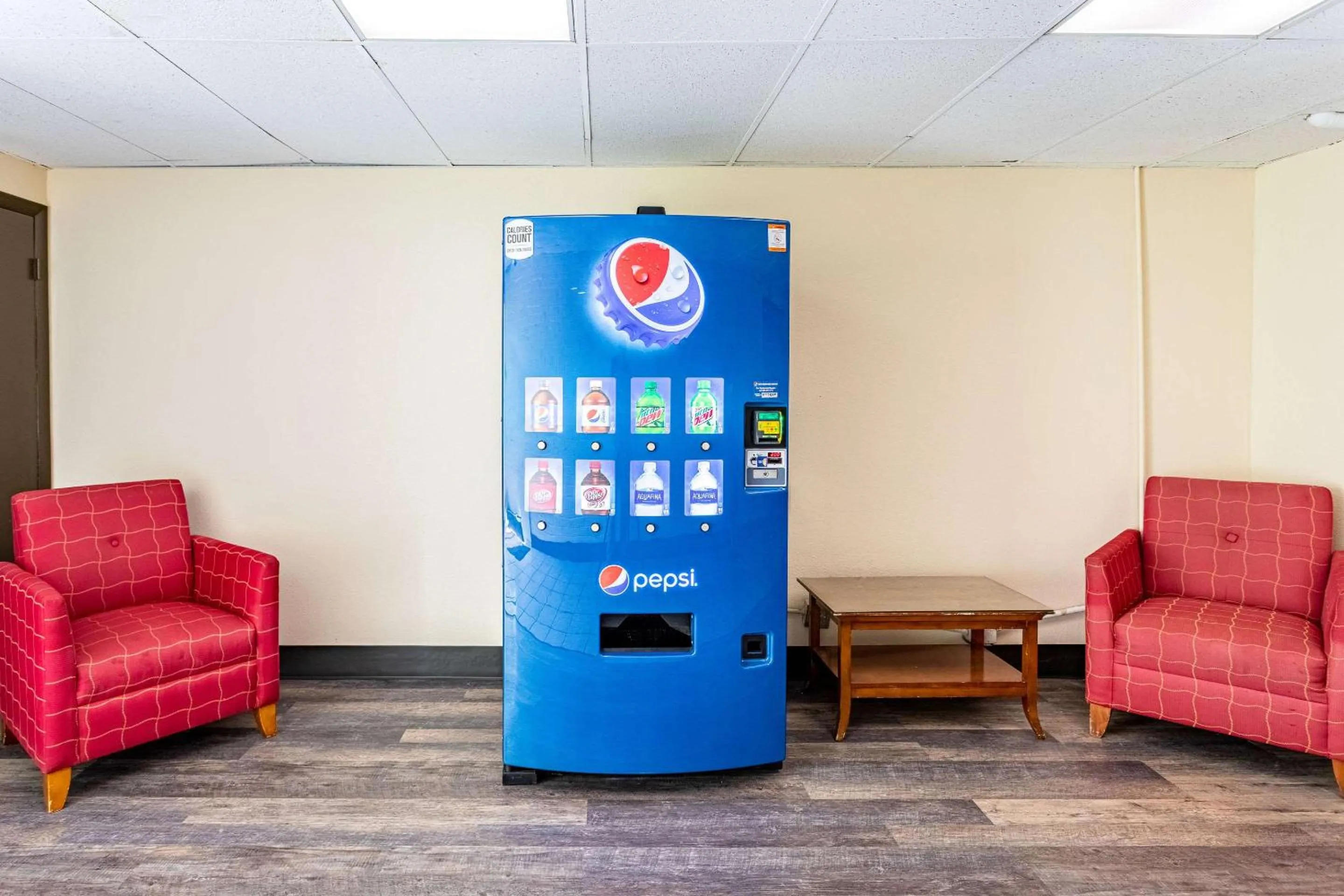 vending machine in Suburban Studios