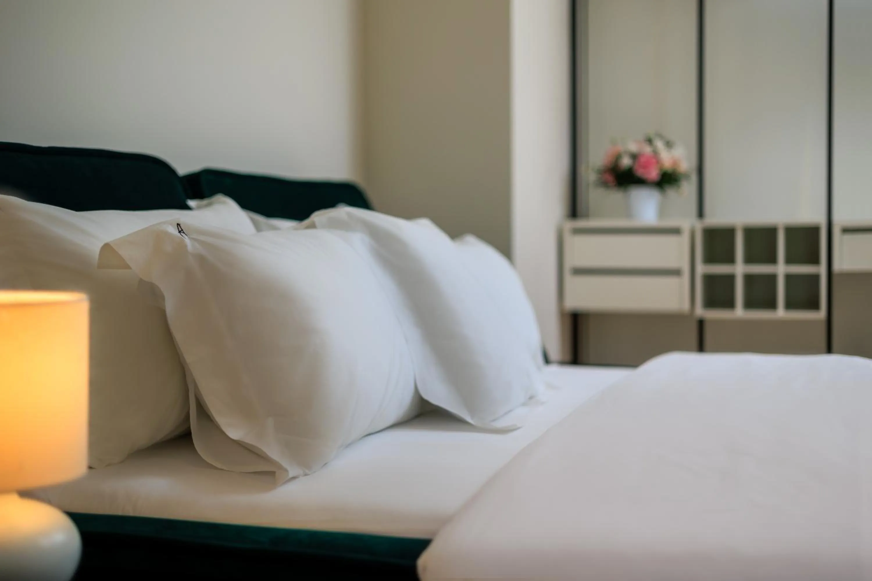 Bed in Arté Boutique Hotel