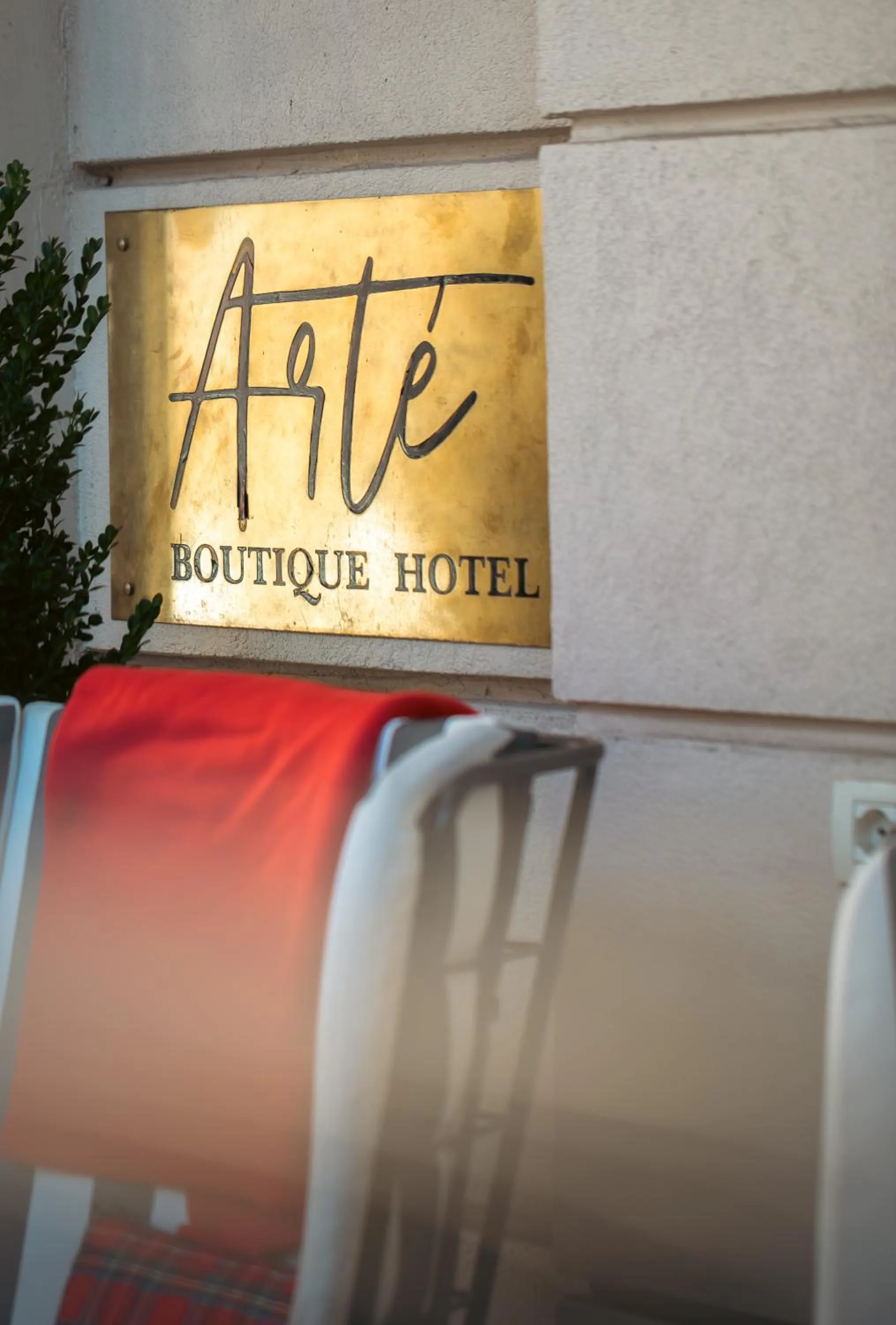 Lounge or bar in Arté Boutique Hotel