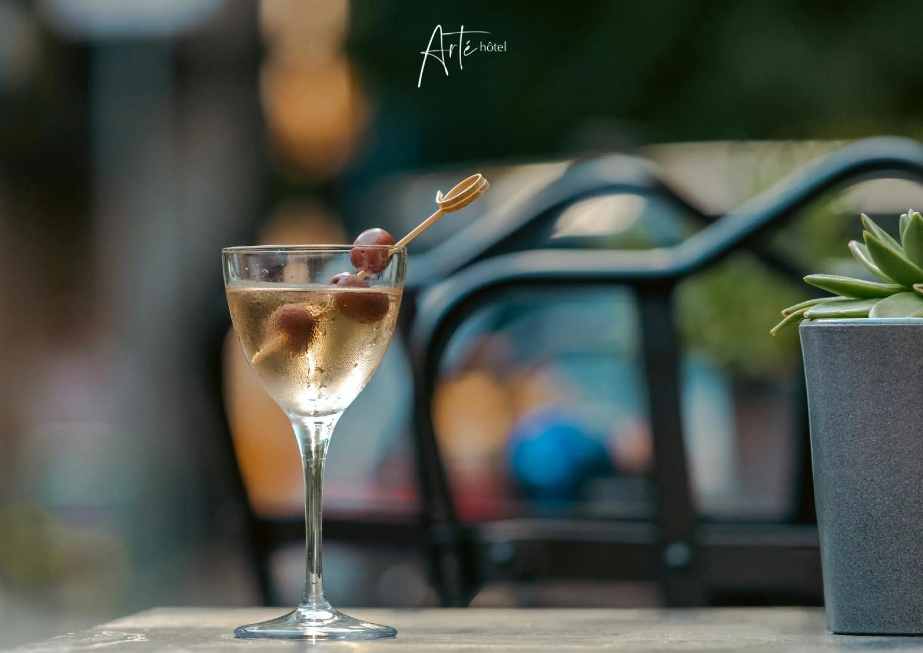 Drinks in Arté Boutique Hotel