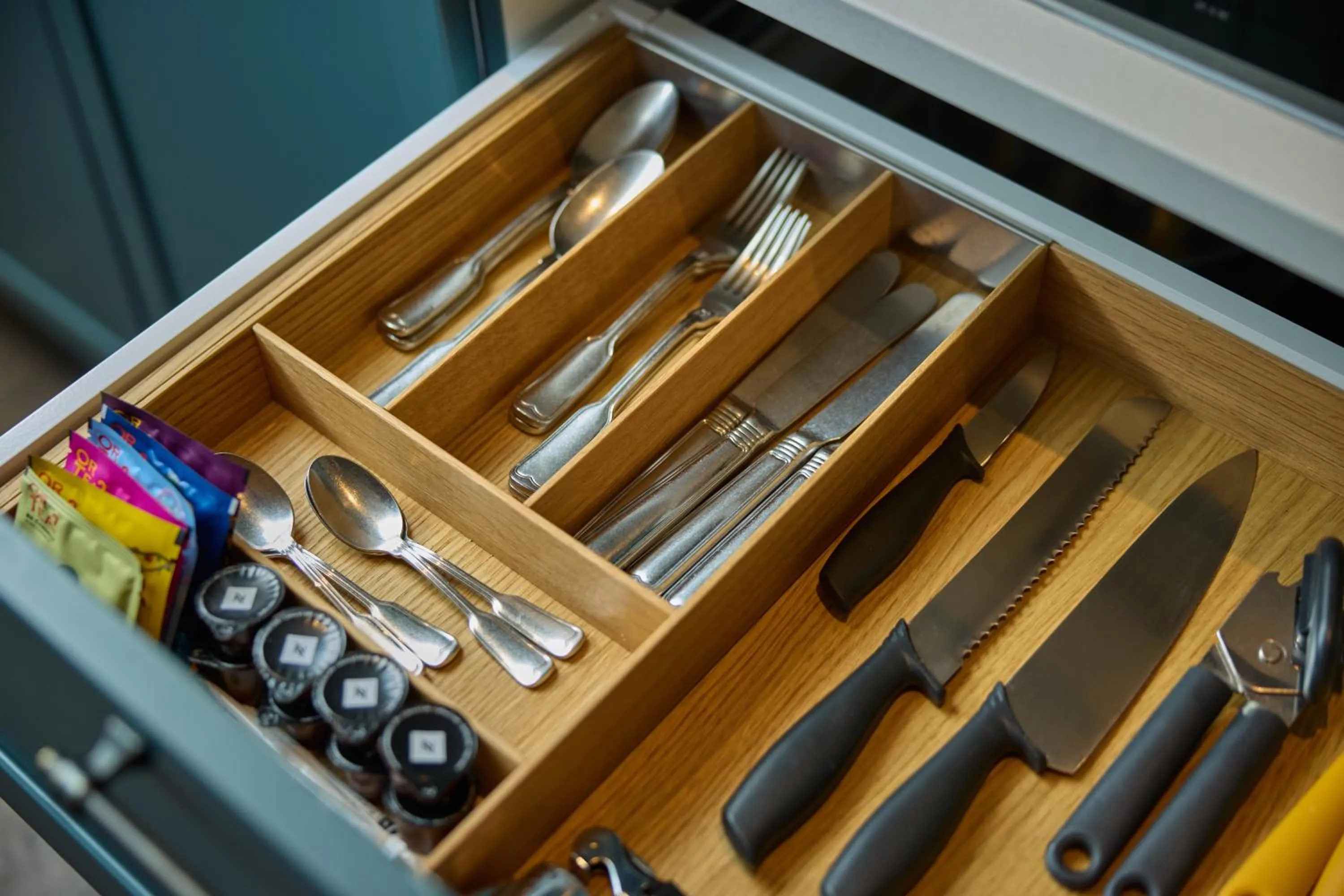 kitchen in The July - Boat & Co