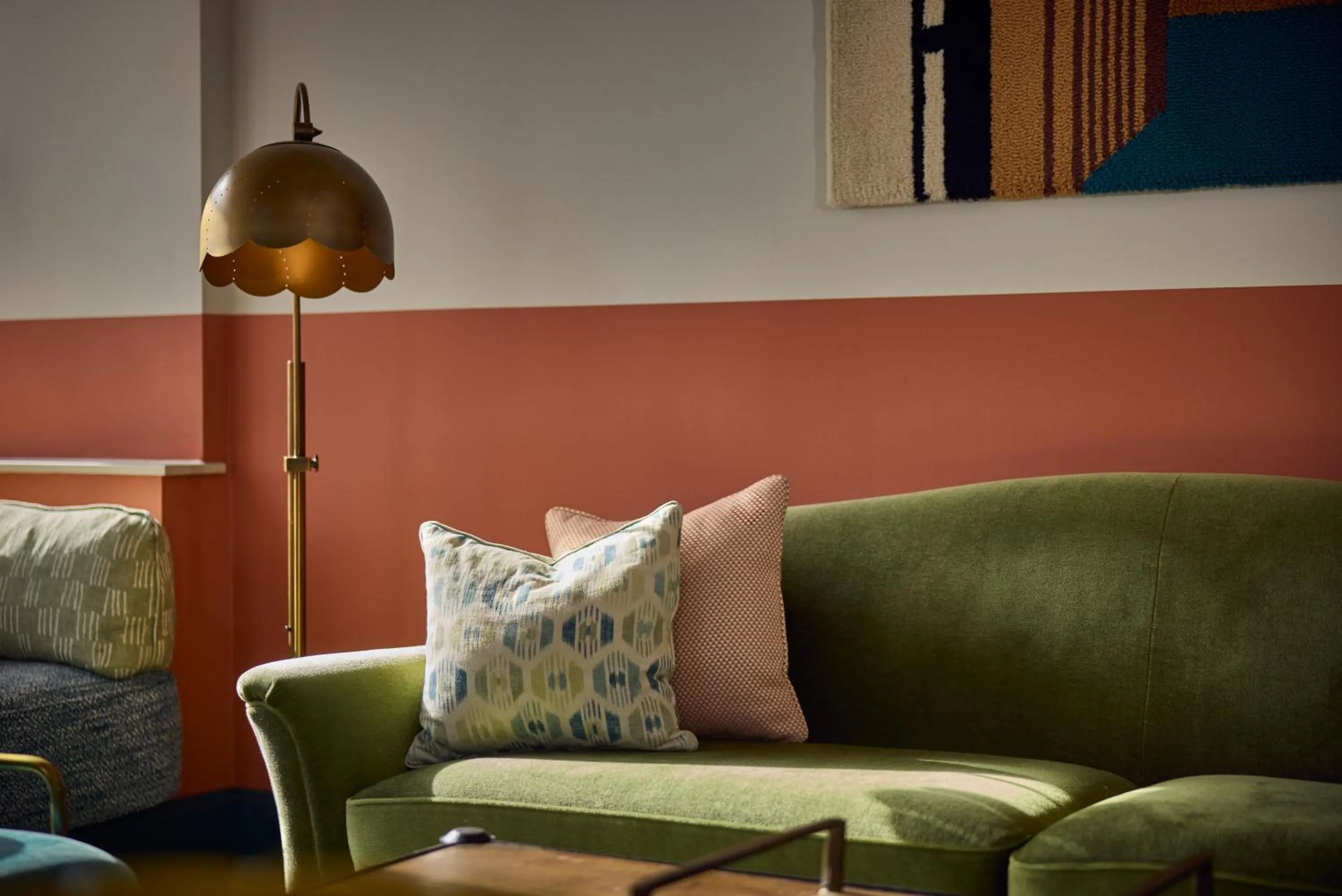 Seating area in The July - Boat & Co