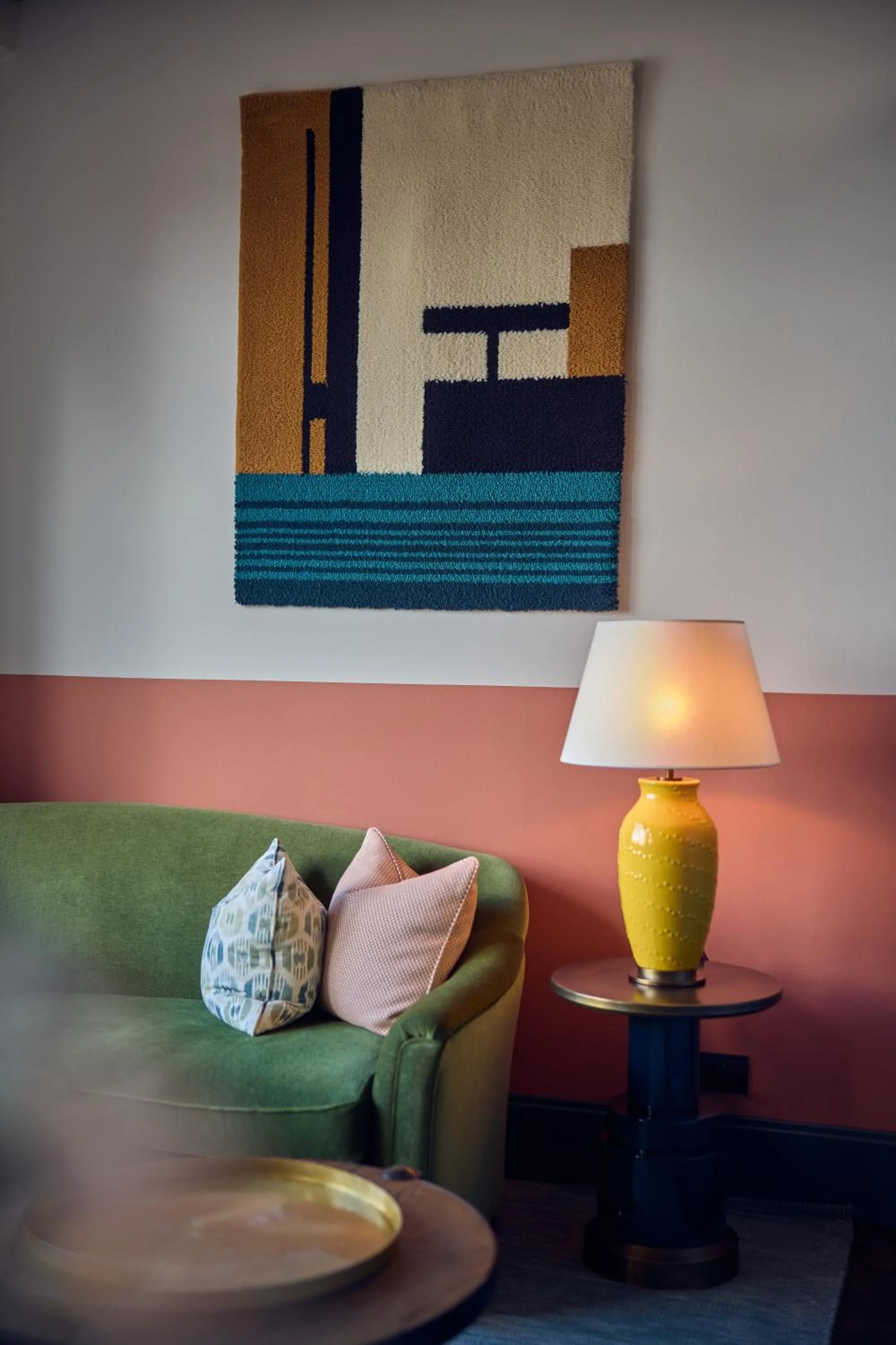 Seating area in The July - Boat & Co