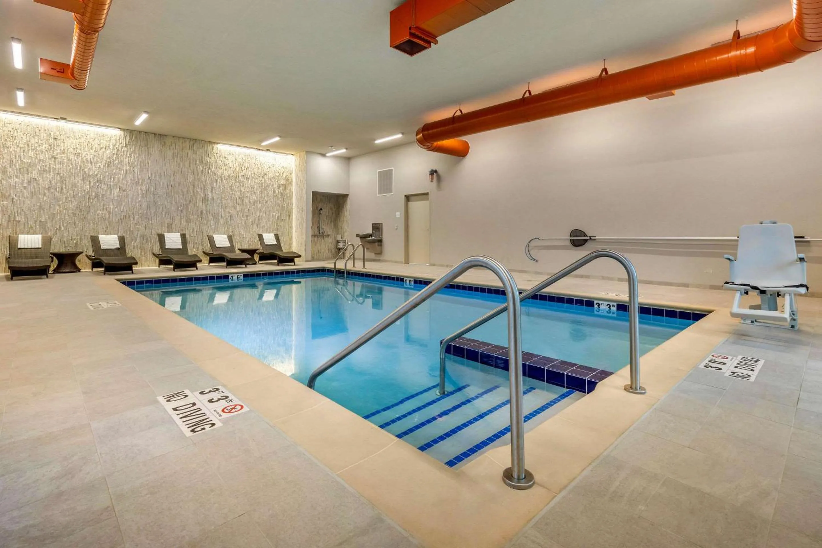 Swimming pool in Cambria Hotel Milwaukee Downtown