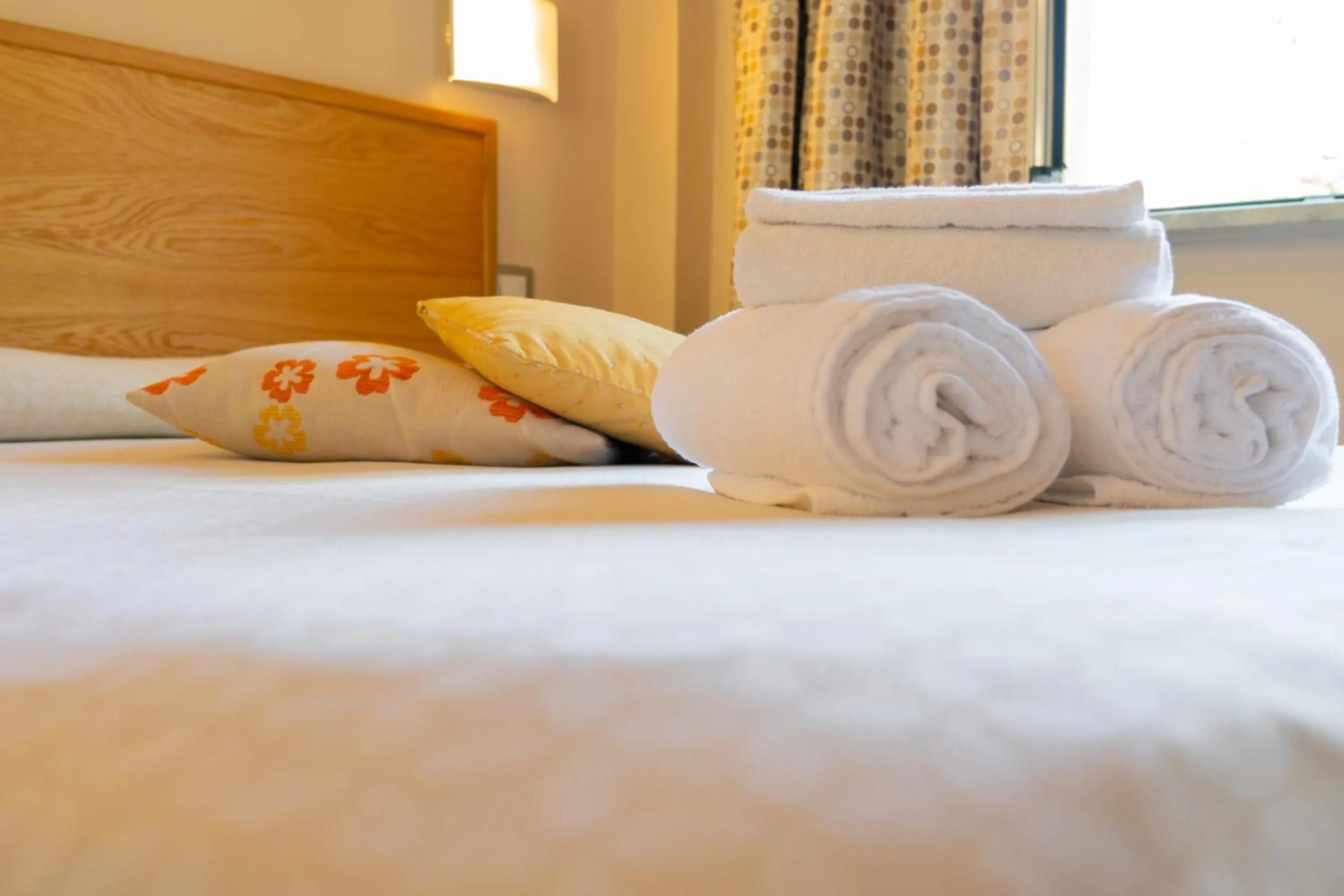 Bedroom, Bed in Hotel Garden