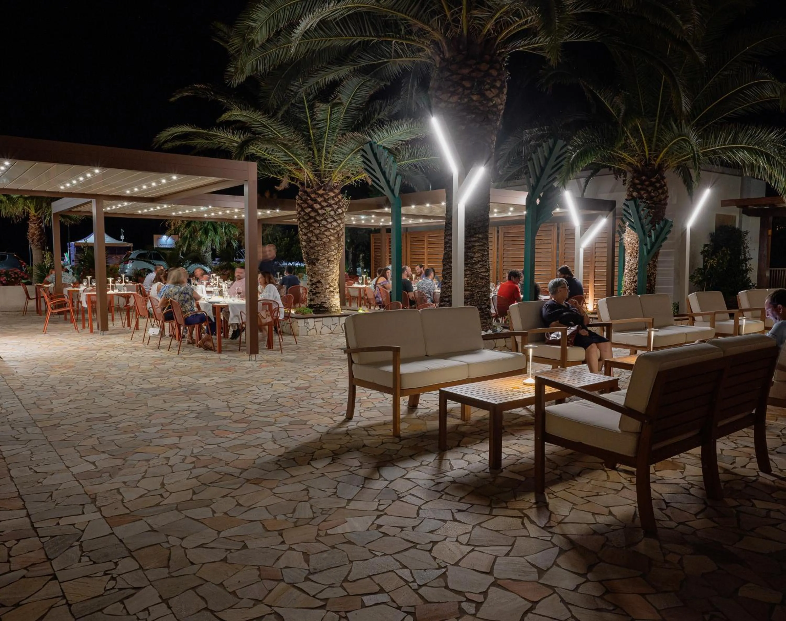 Patio in Hotel Garden