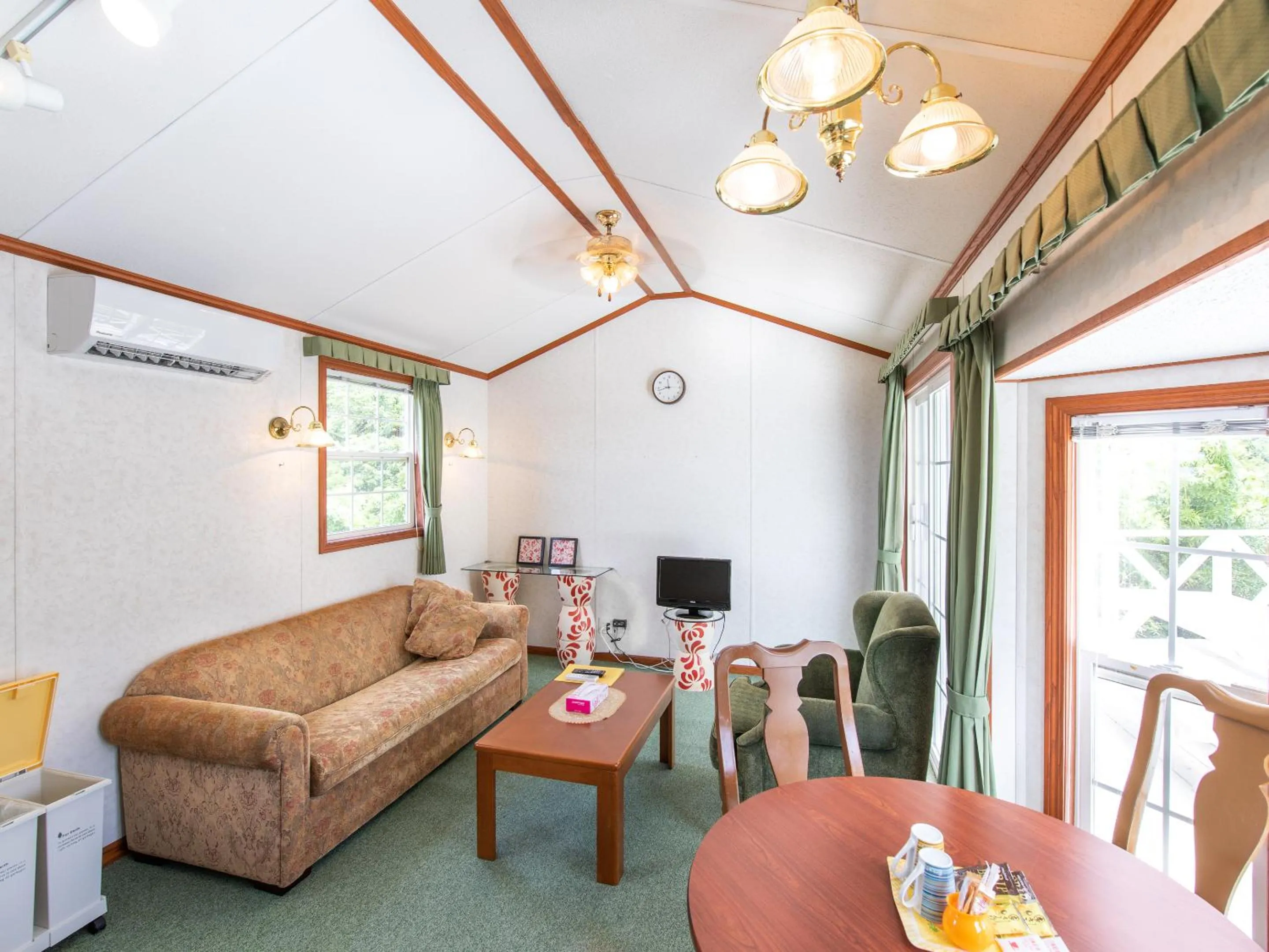 Living room in コテージスターハウス今帰仁