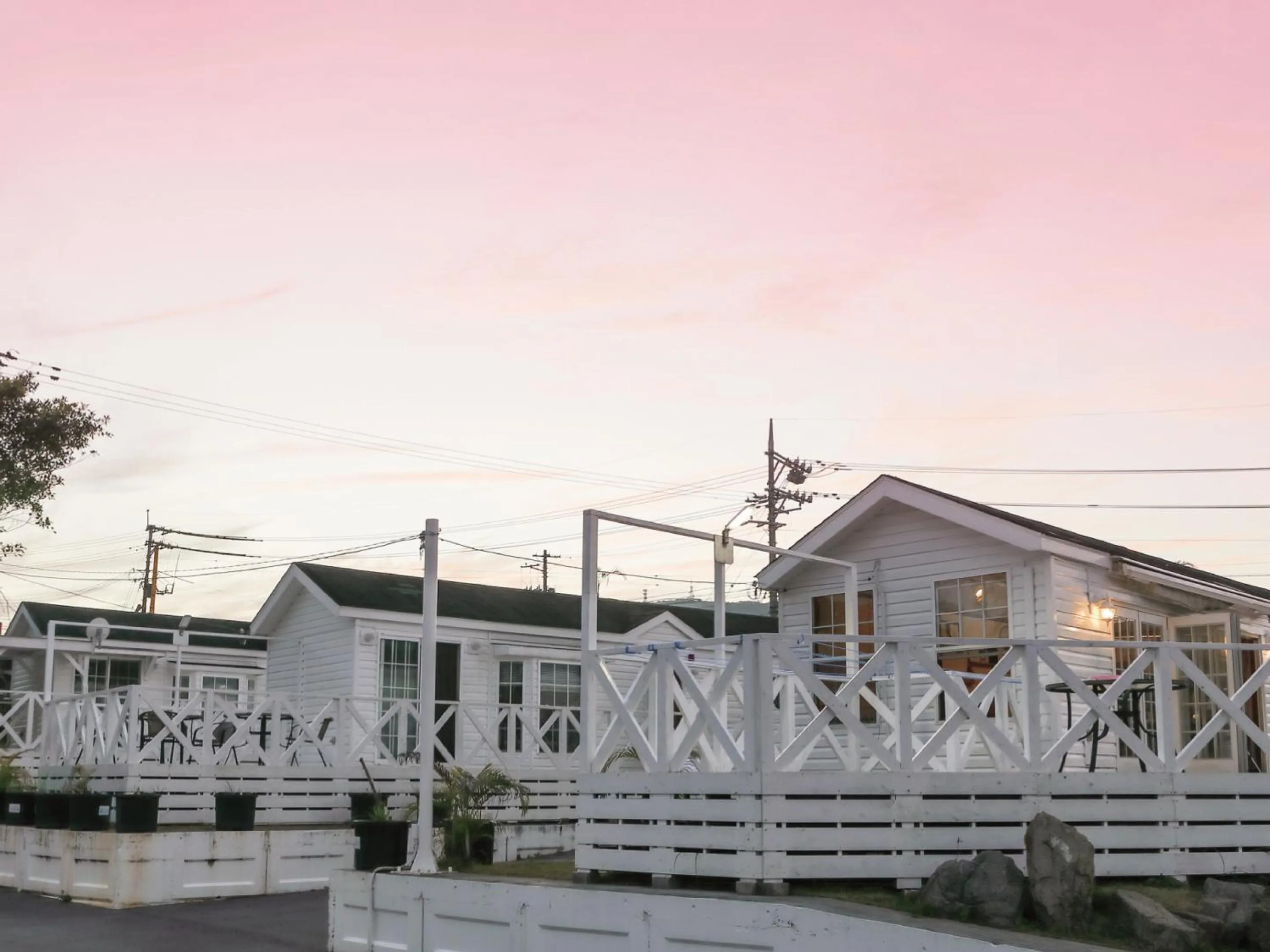 Facade/entrance in コテージスターハウス今帰仁