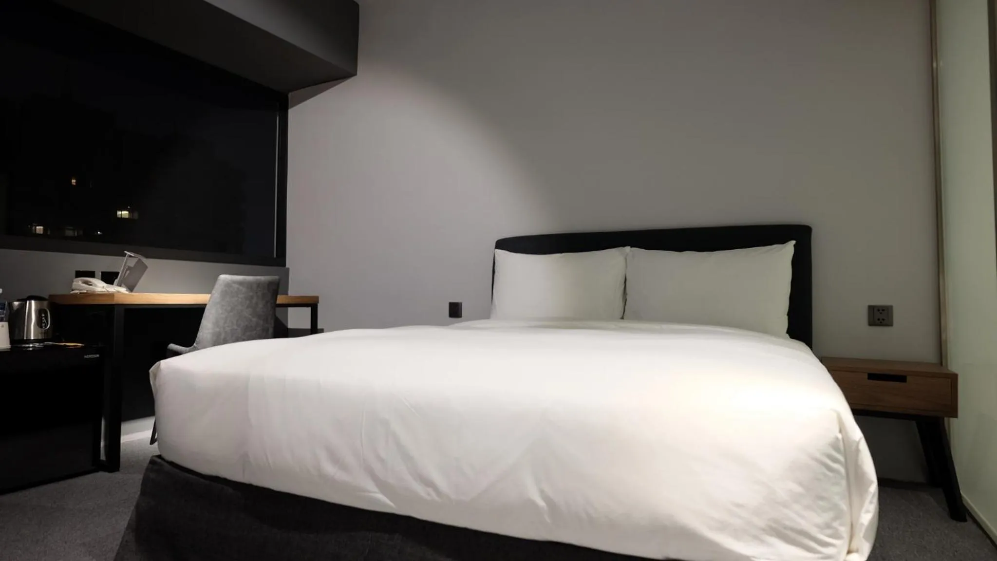 Bed in Doudian DDiNN Hotel