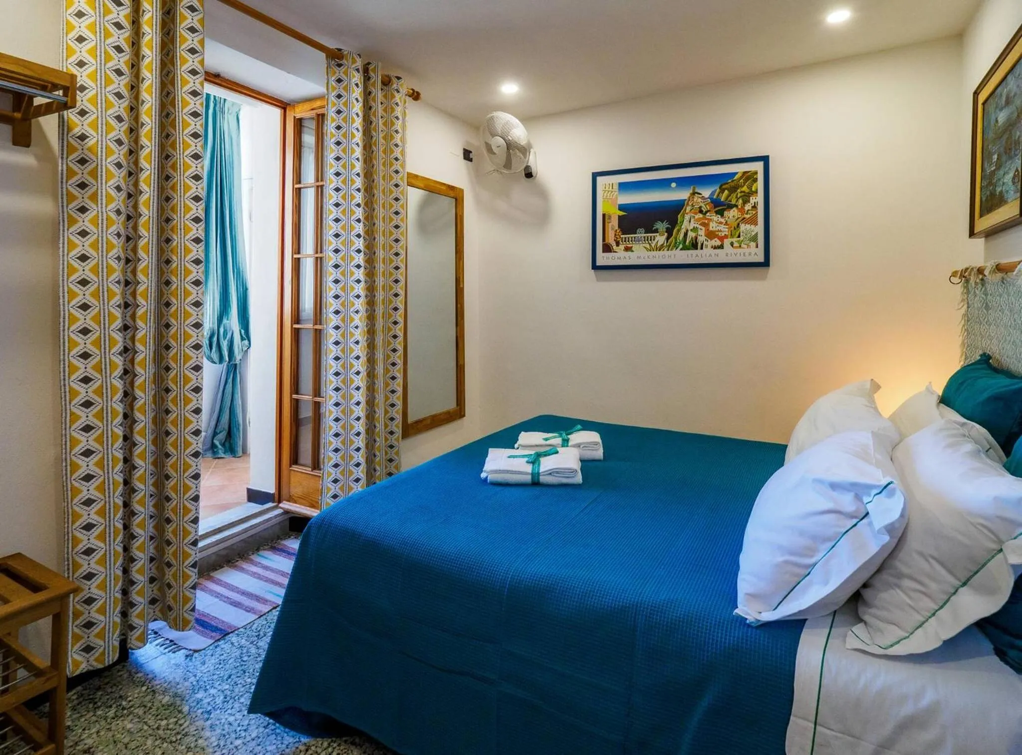 Bed in Ventu de Ma Studios & Rooms