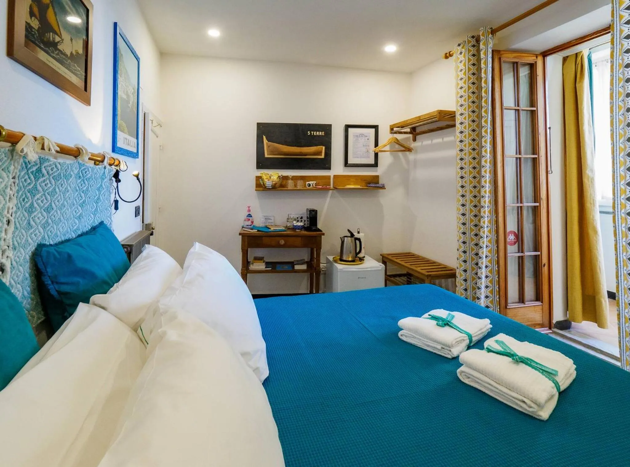 Bed in Ventu de Ma Studios & Rooms