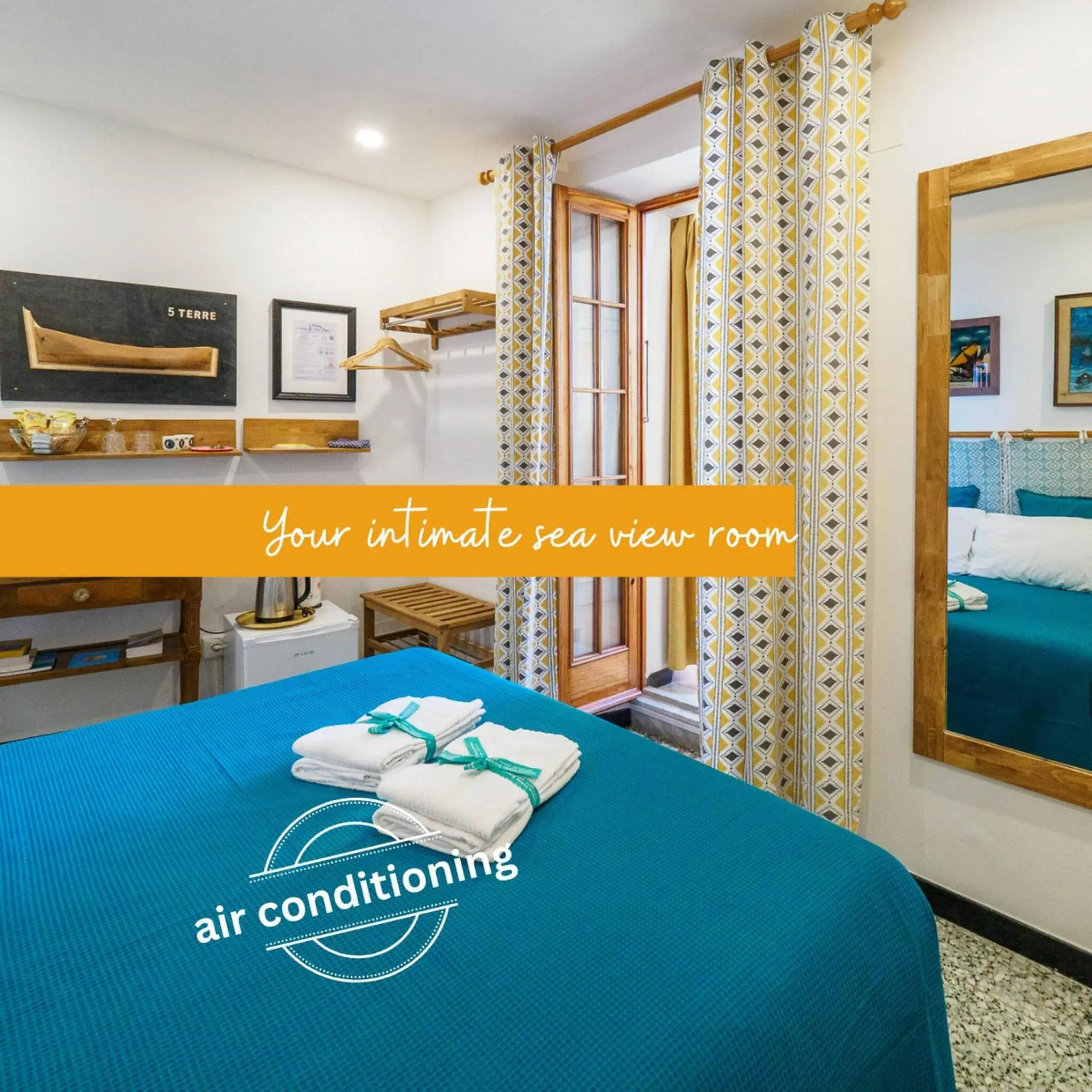 Double Room with Sea View in Ventu de Ma Studios & Rooms Double Room with Sea View in Ventu de Ma Studios & Rooms