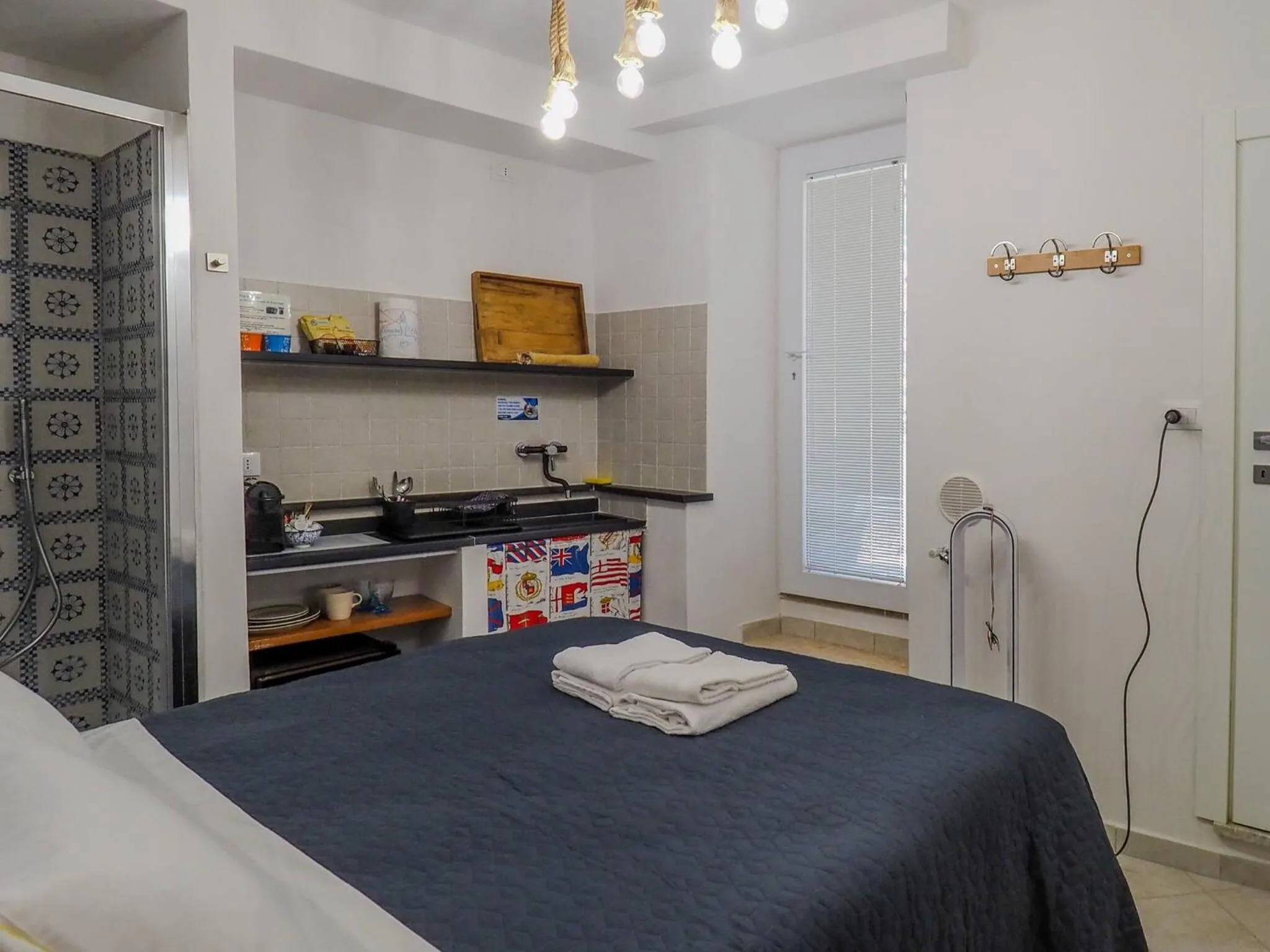 Bed in Ventu de Ma Studios & Rooms