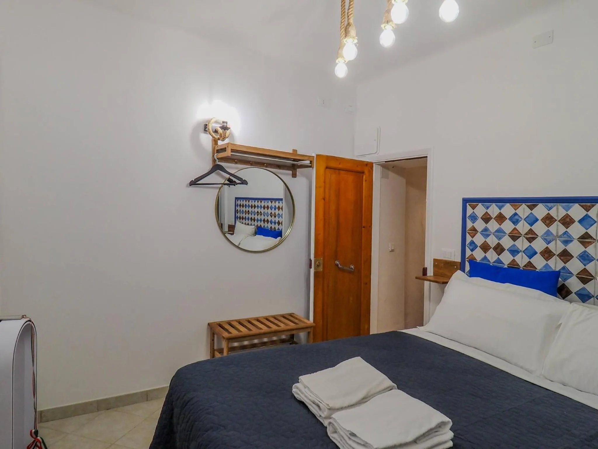 Bed in Ventu de Ma Studios & Rooms