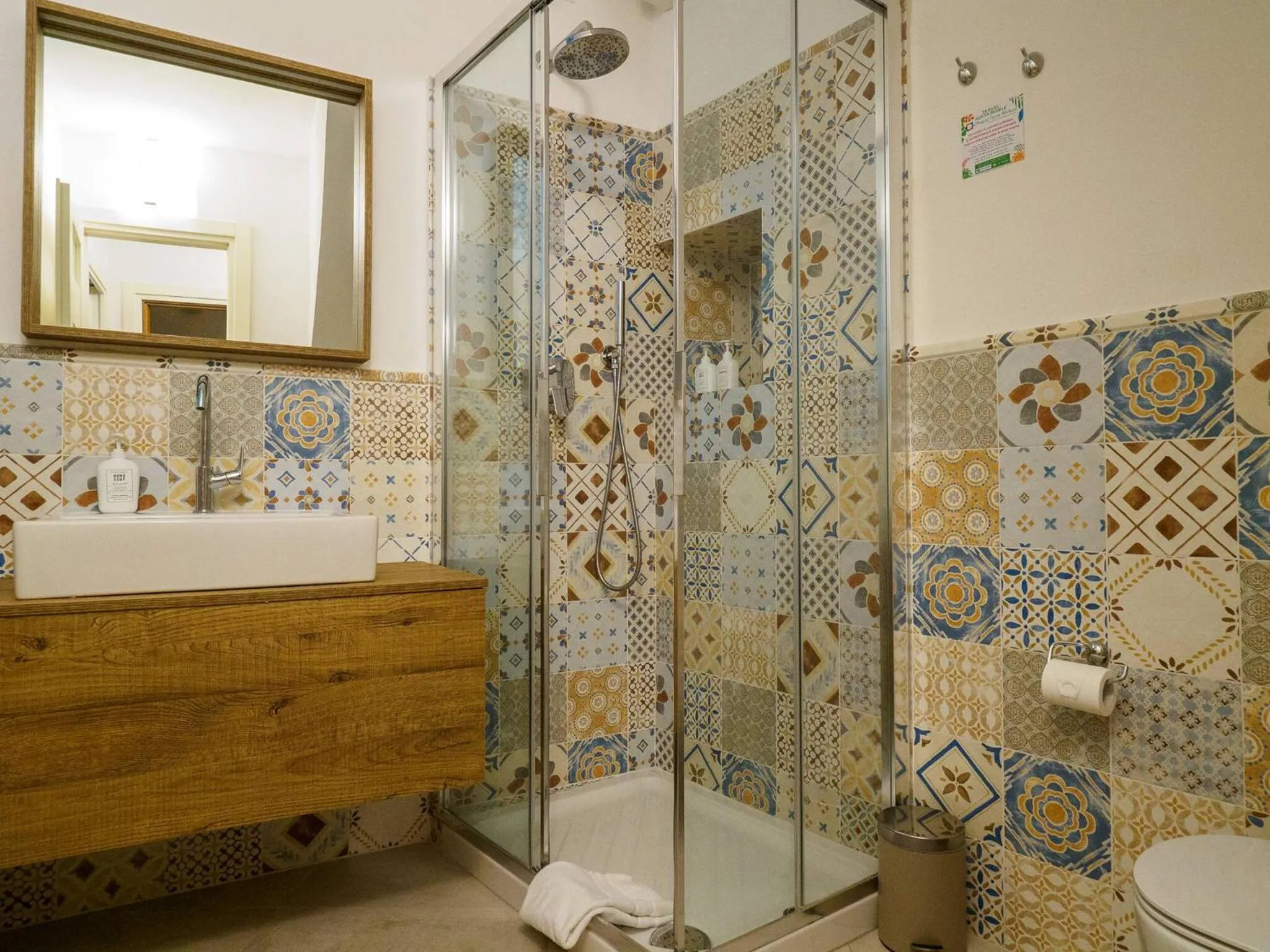 Bathroom in Ventu de Ma Studios & Rooms