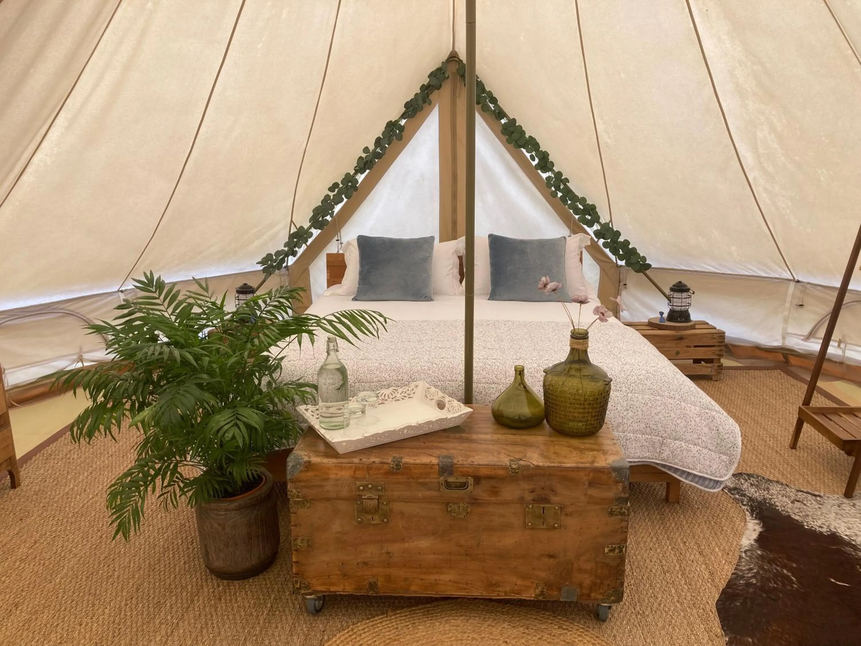 Bed in Chambres d'Hôtes Secret Pyrenées